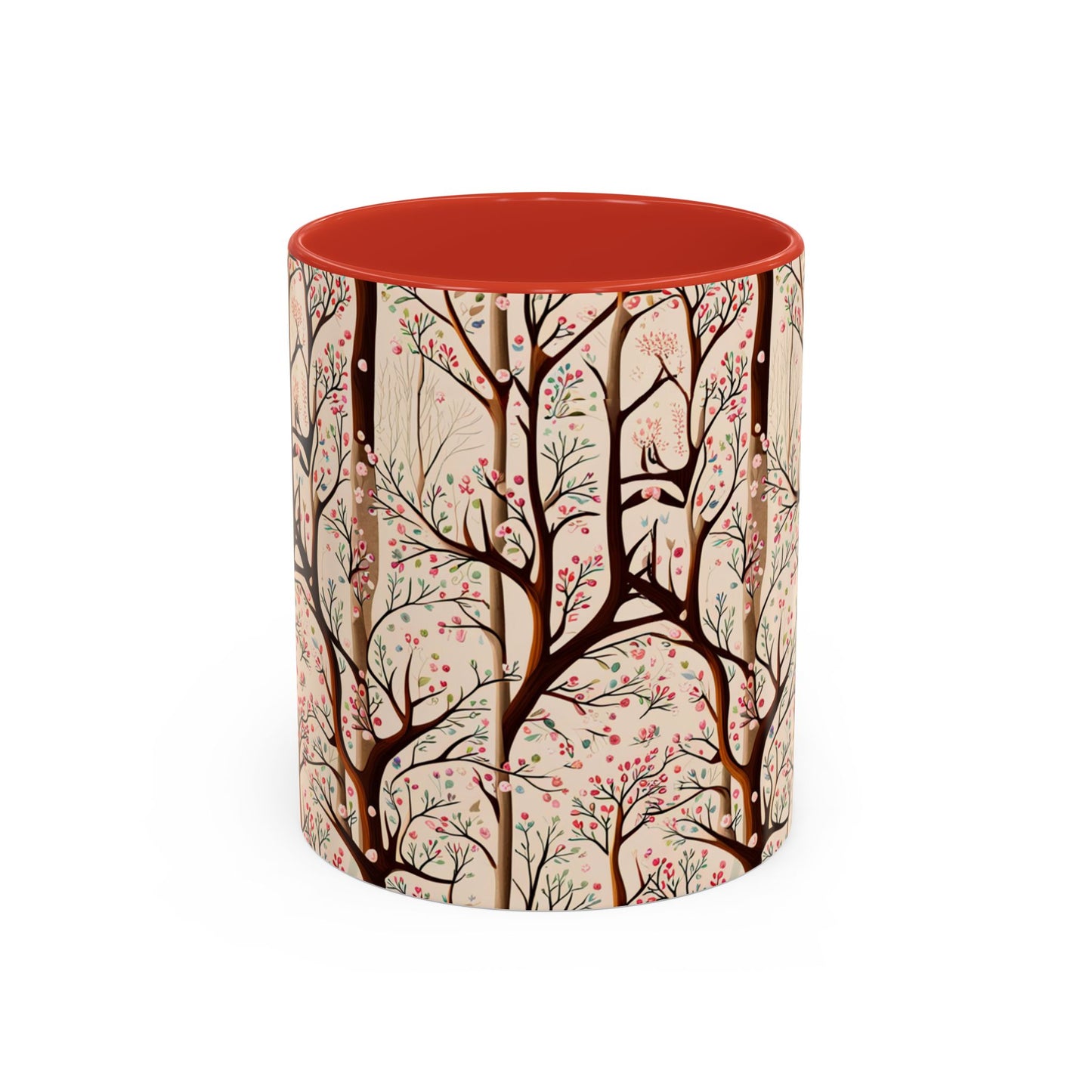 Delicate Blossom Trees Coffee Mug, 11oz