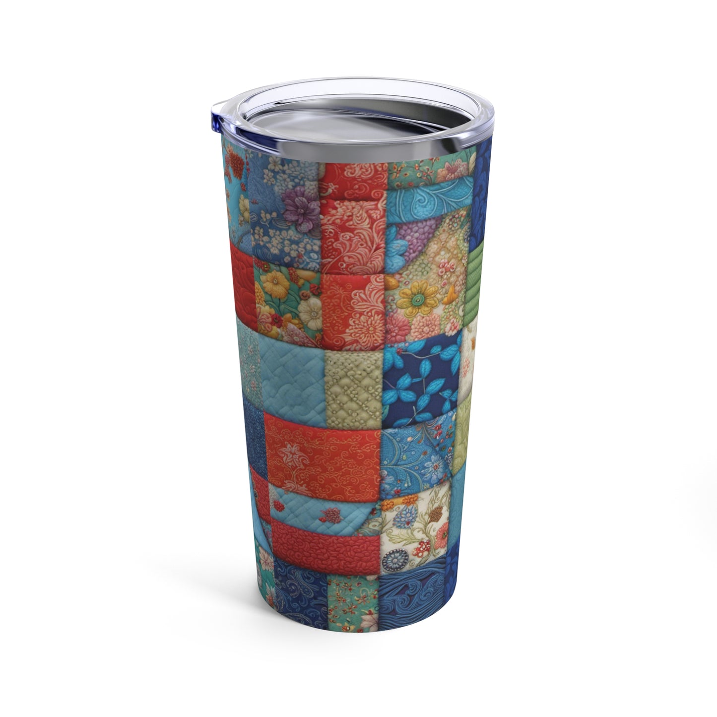 Bright Patchwork Tumbler 20oz