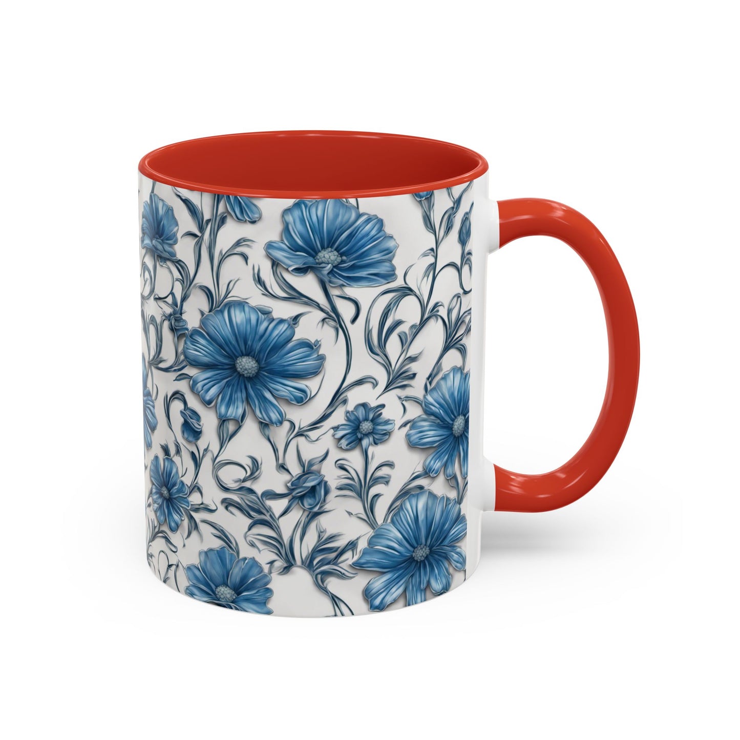 Blue Daisies Coffee Mug, 11oz