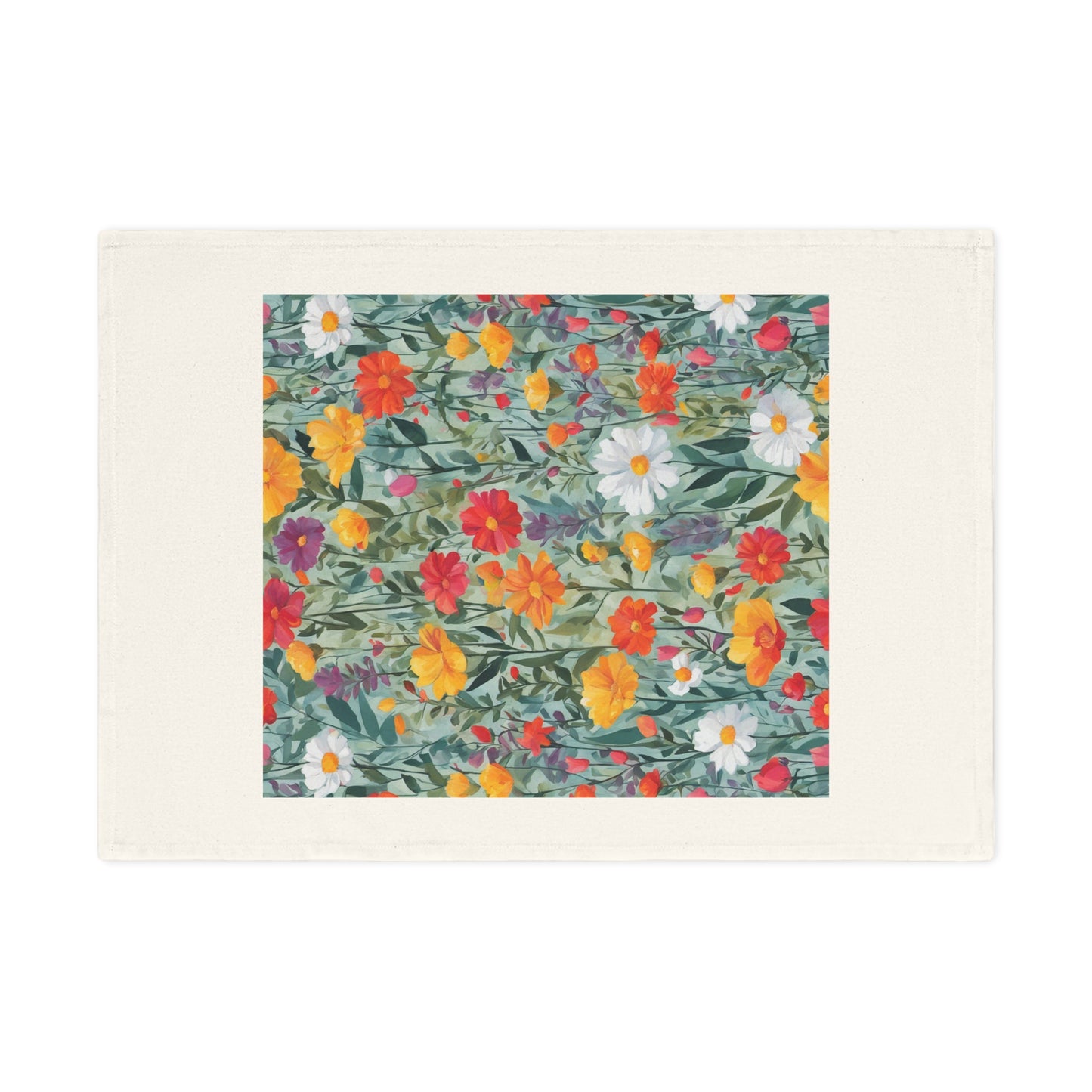 Wildflower Rampage Cotton Tea Towel