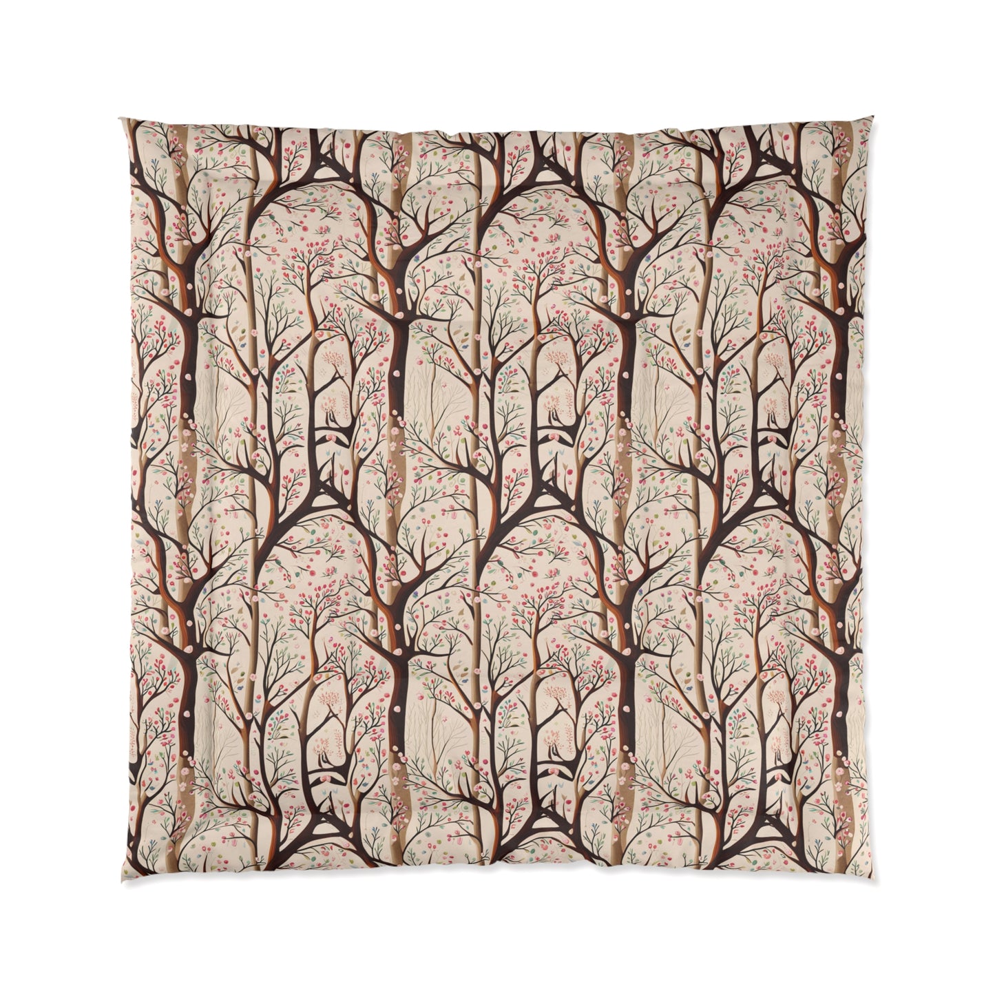 Delicate Blossom Trees Comforter