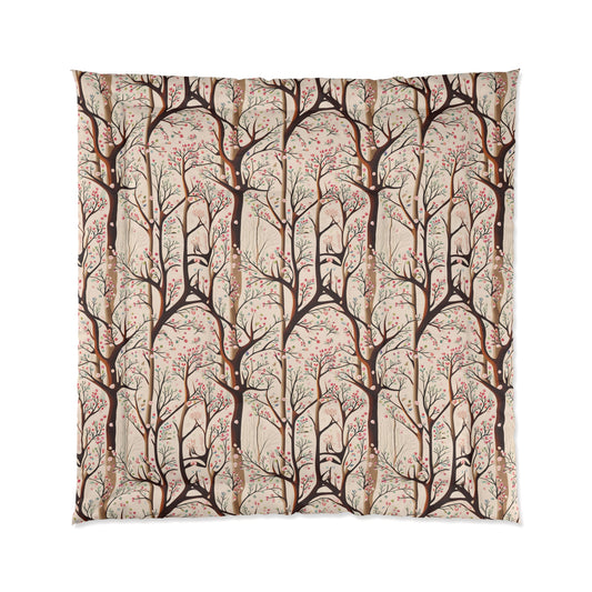 Delicate Blossom Trees Comforter