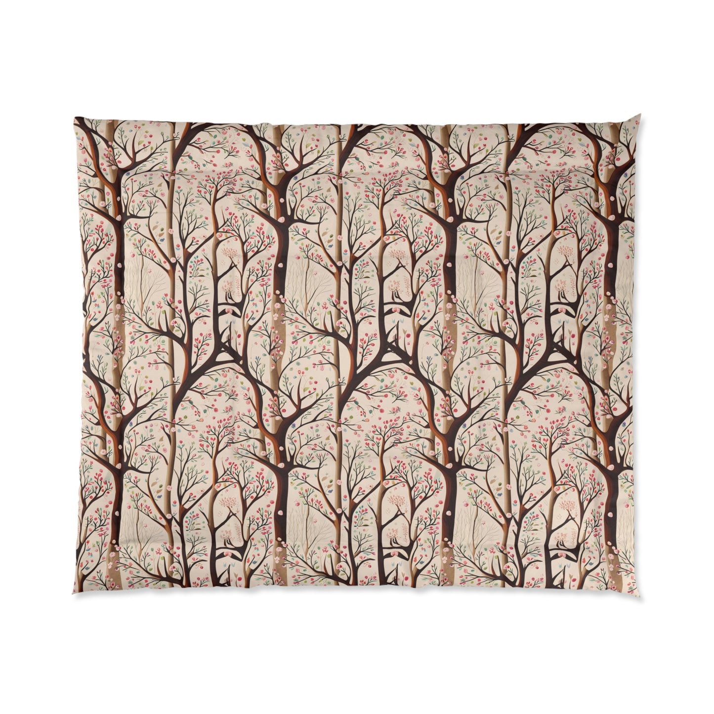 Delicate Blossom Trees Comforter