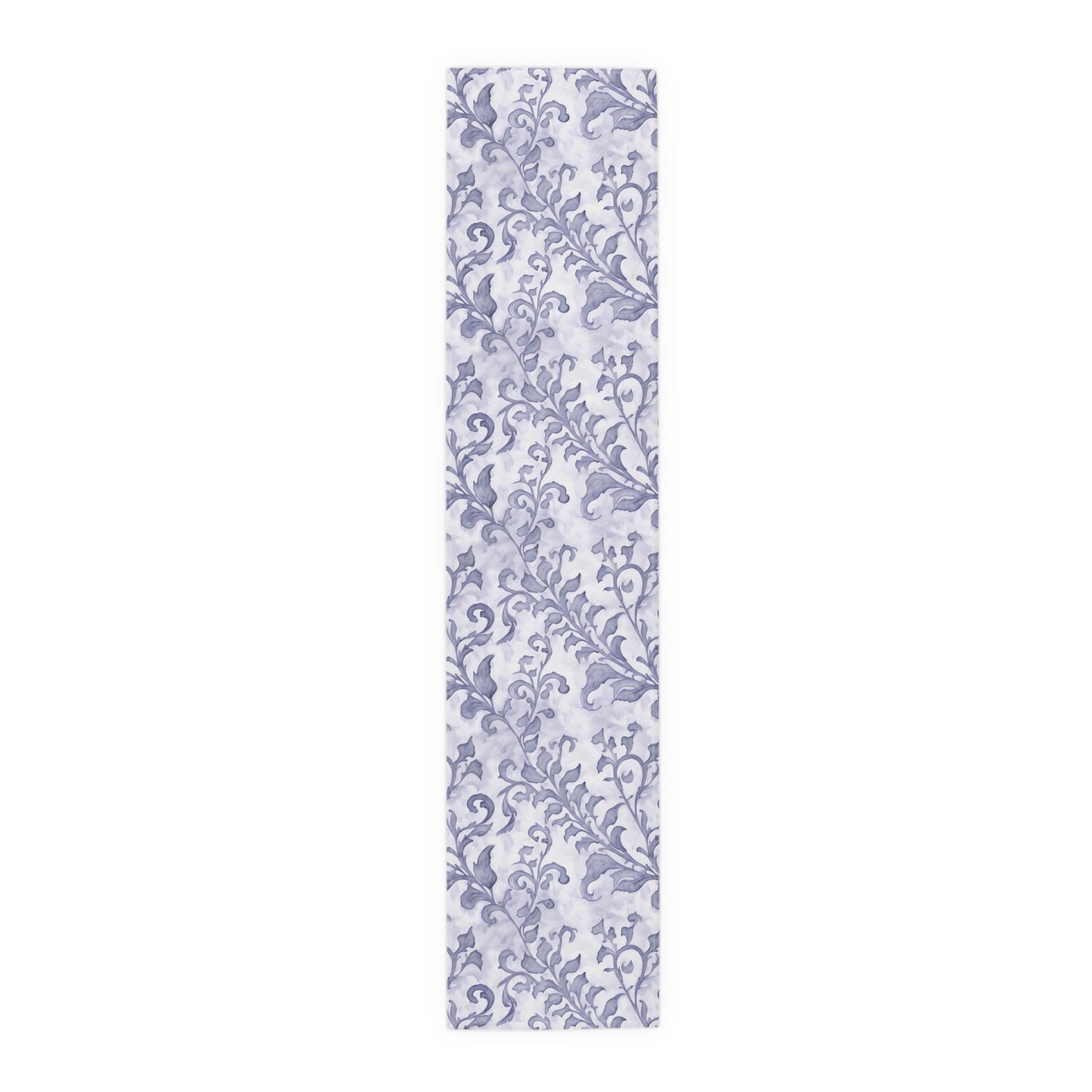 Climbing Blue Leaves, Table Runner (Cotton, Poly)