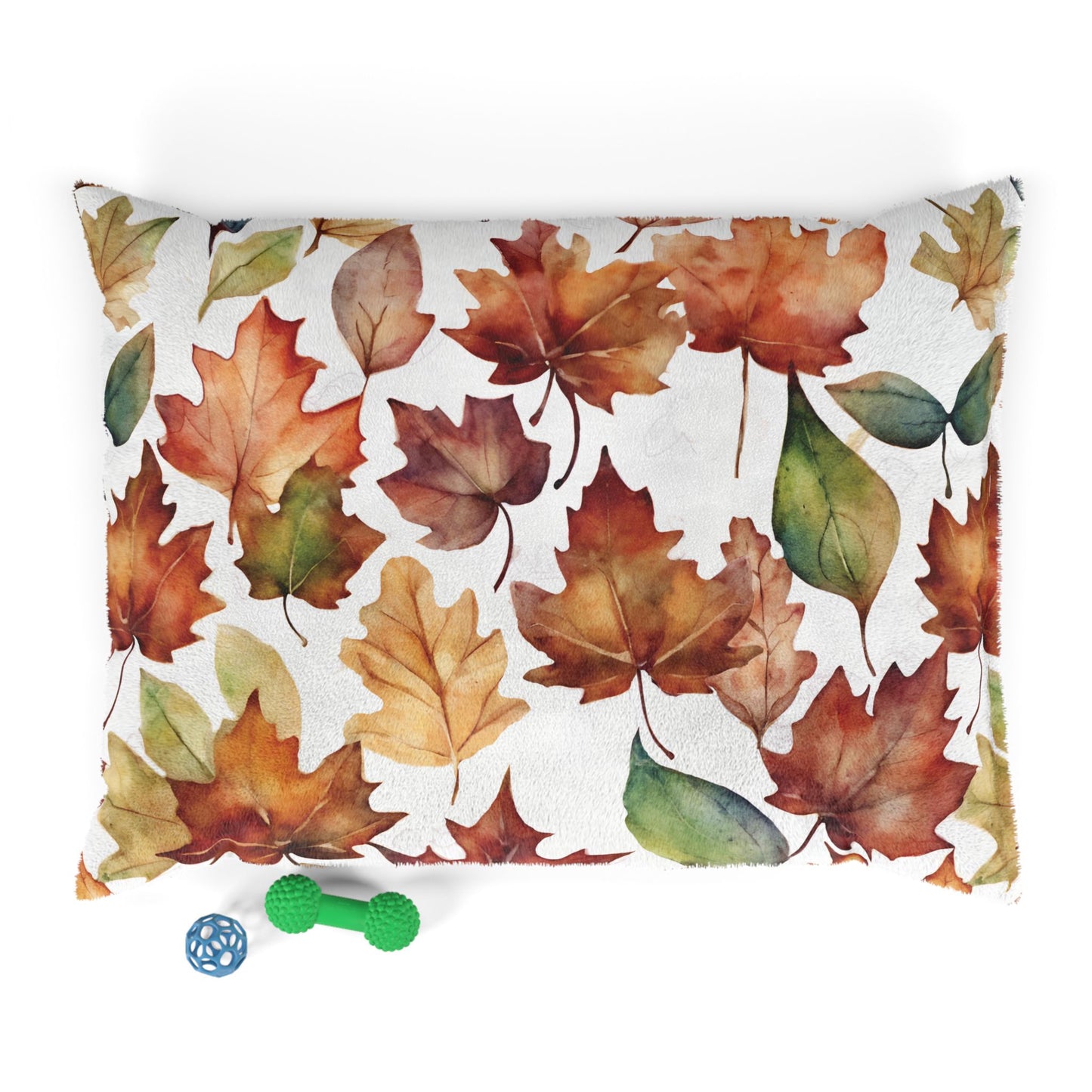 Autumn Leaves Puppy Mattress, Pet Bed.