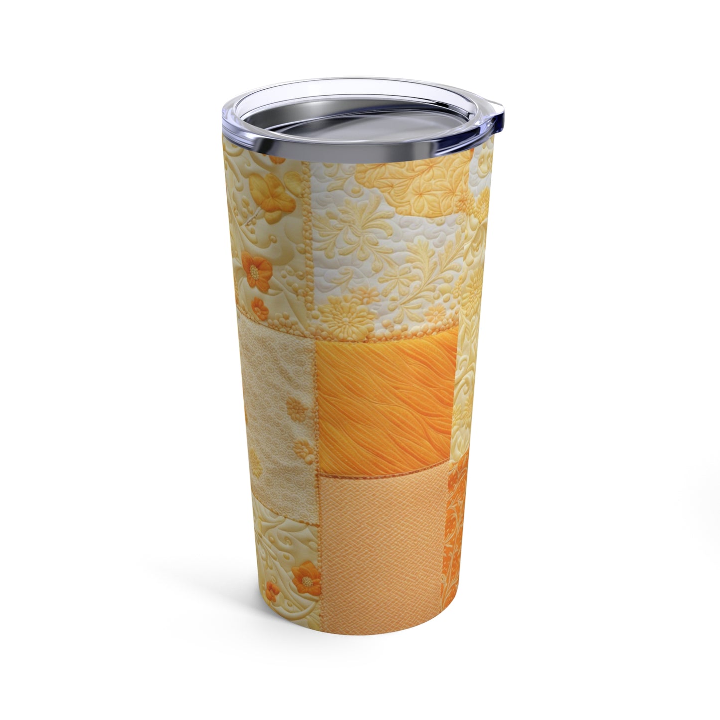 Patchwork in Yellow Tumbler 20oz