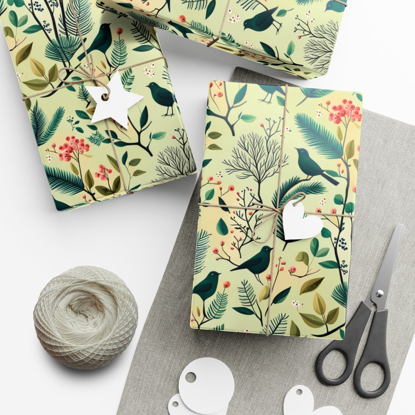 Blackbirds Gift Wrap Papers