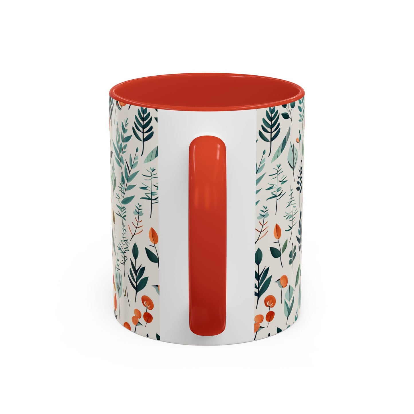 Simple Flora Accent Coffee Mug, 11oz