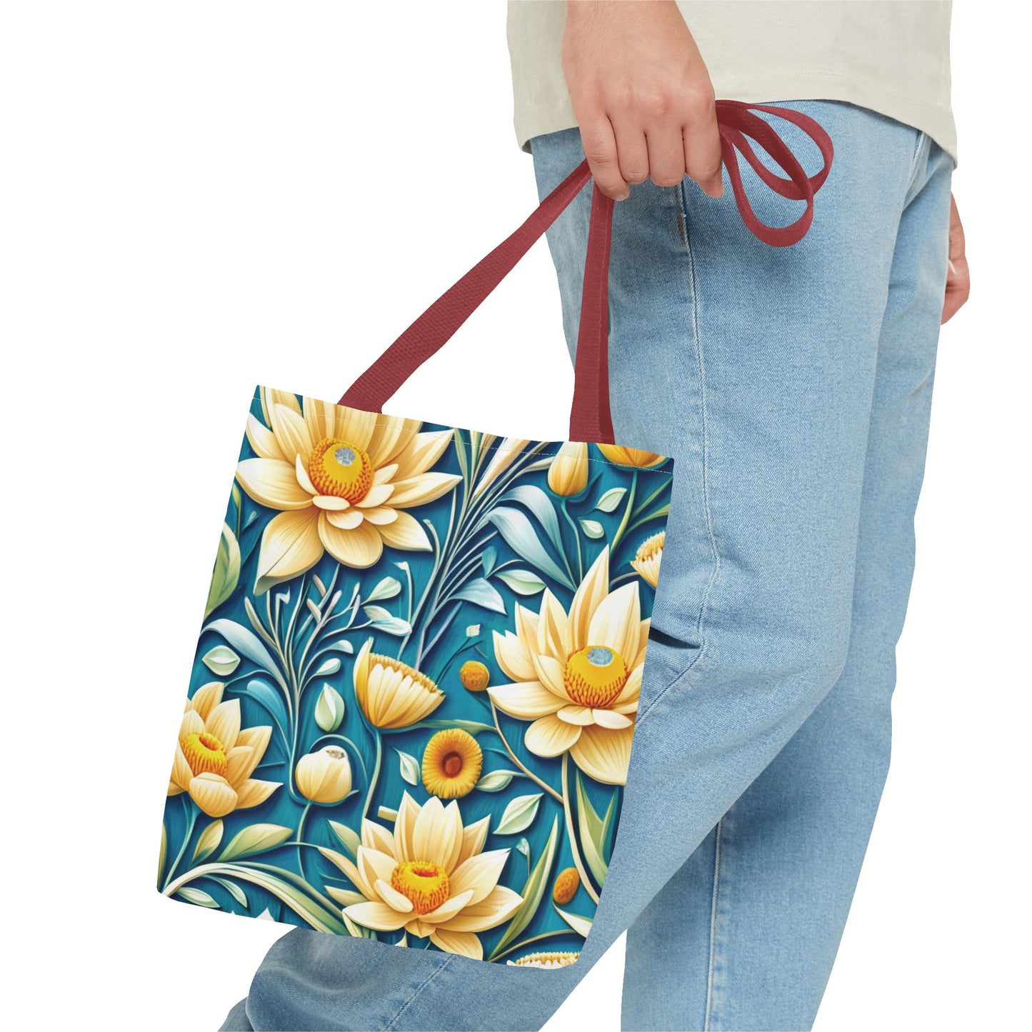 Sunny Blooms Tote Bag (AOP)