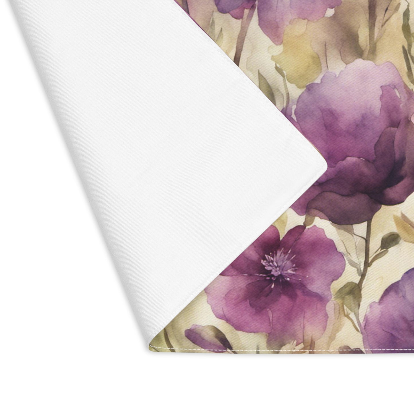 Plum Wildflowers Placemat, 1pc