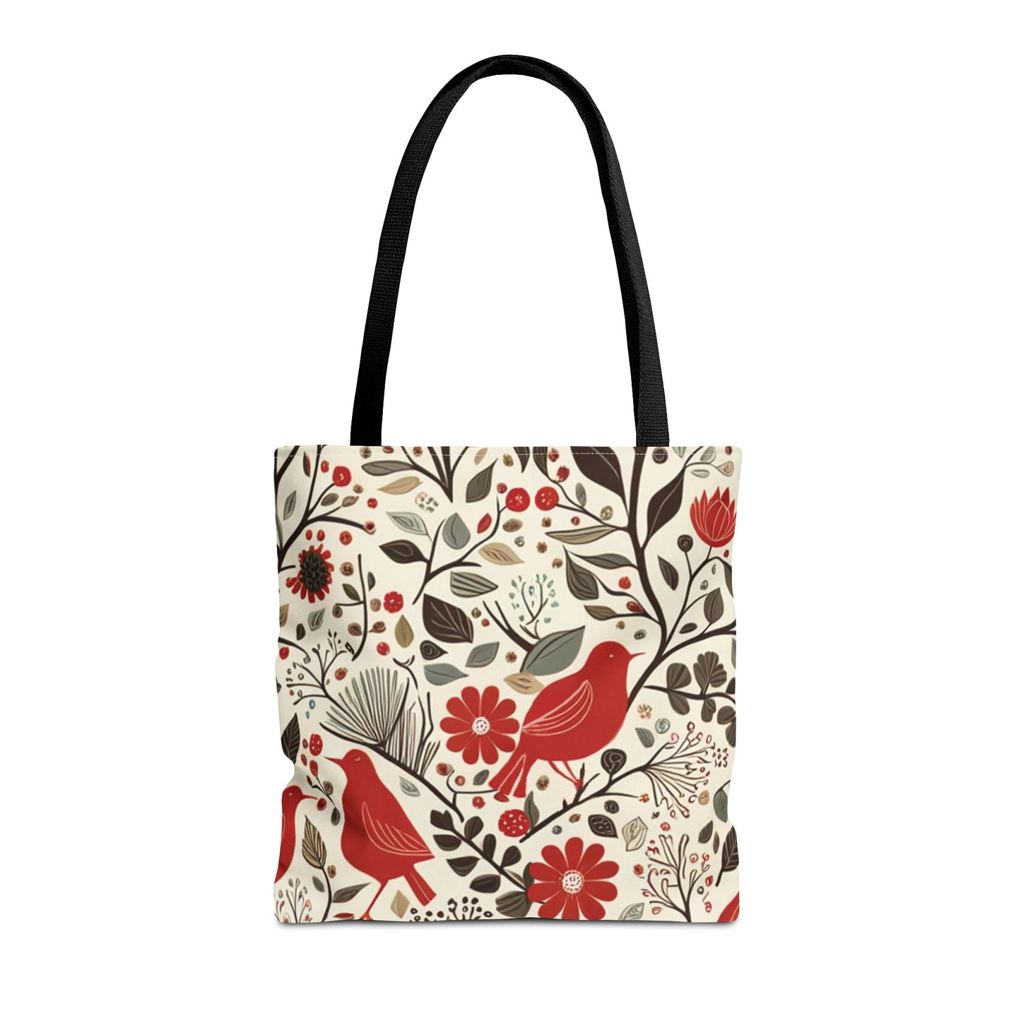 Little Red Birds Tote Bag (AOP)