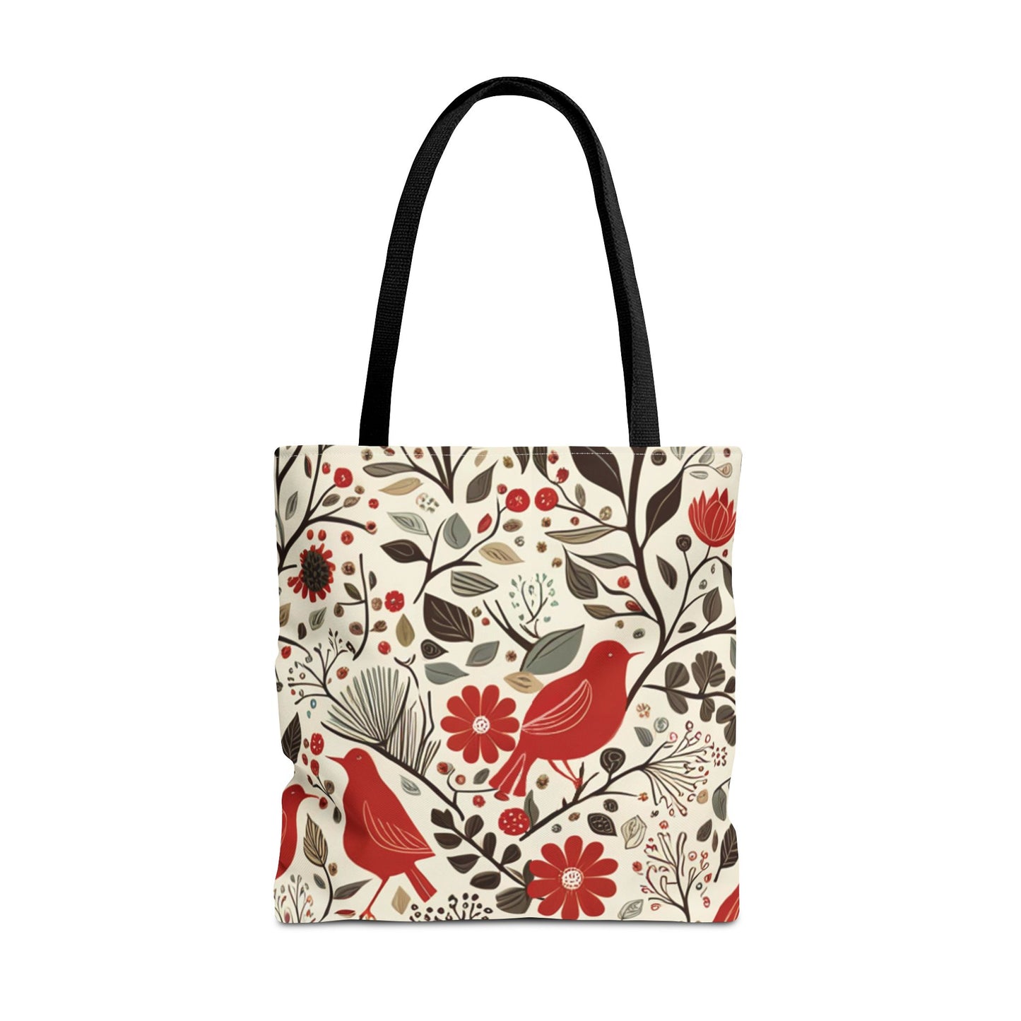 Little Red Birds Tote Bag (AOP)