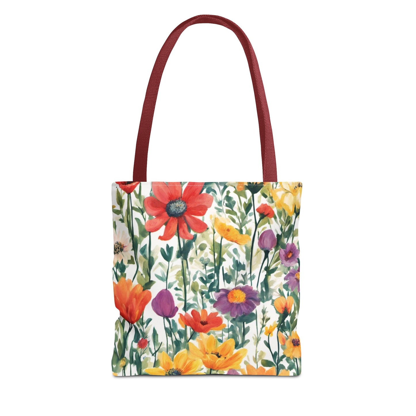 Colourful Wildflowers Tote Bag (AOP)