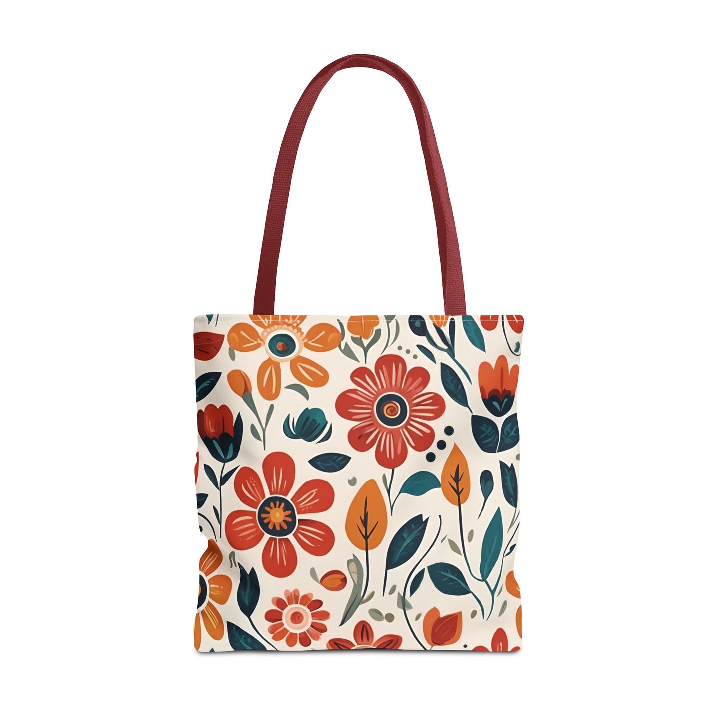 Simple Summer Flowers, Tote Bag (AOP)