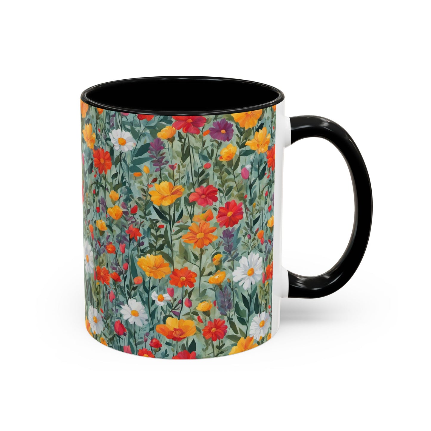 Wildflower Rampage Coffee Mug, 11oz