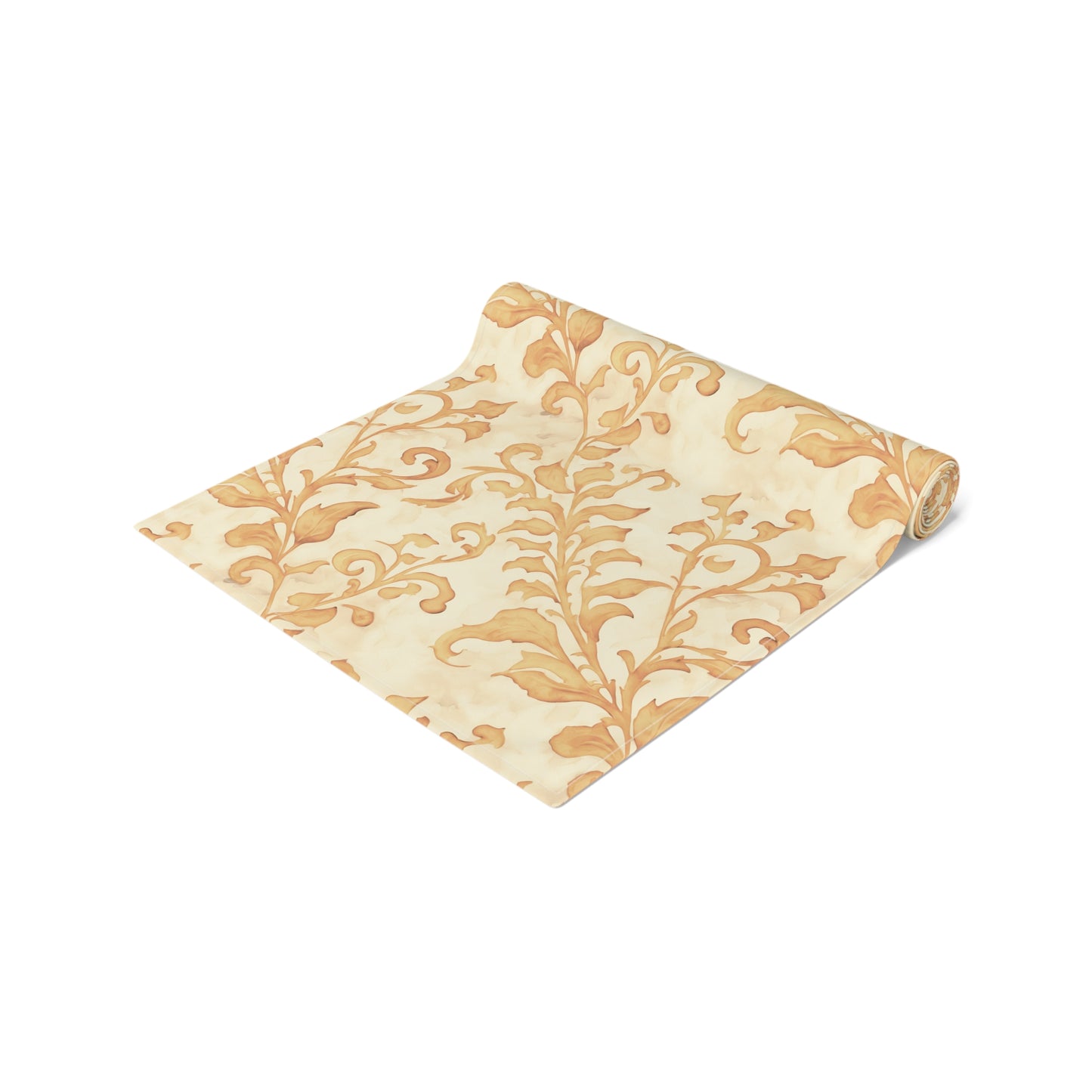 Climbing Yellow Leaves, Table Runner (Cotton, Poly)