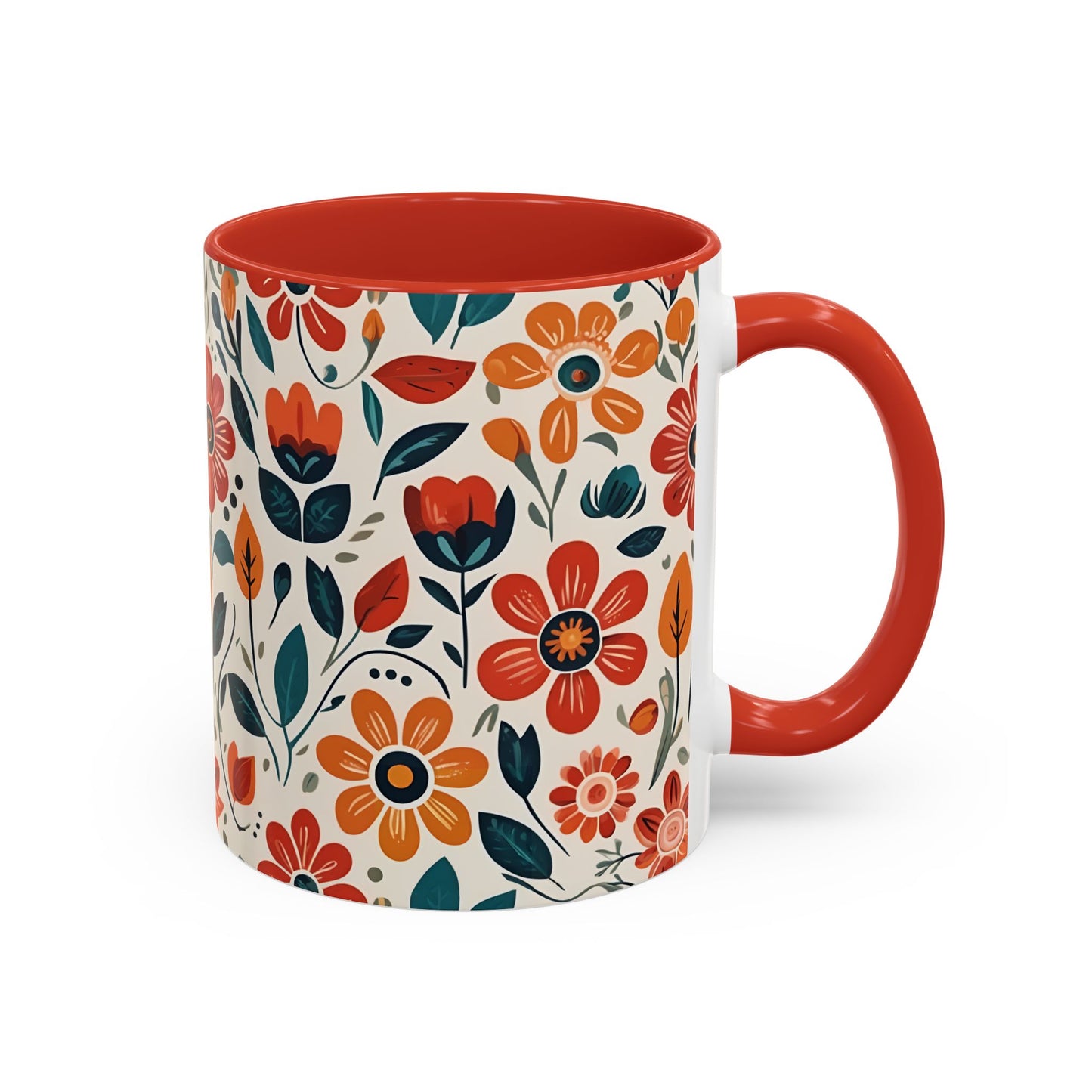 Simple Summer Flowers, Coffee Mug, 11oz