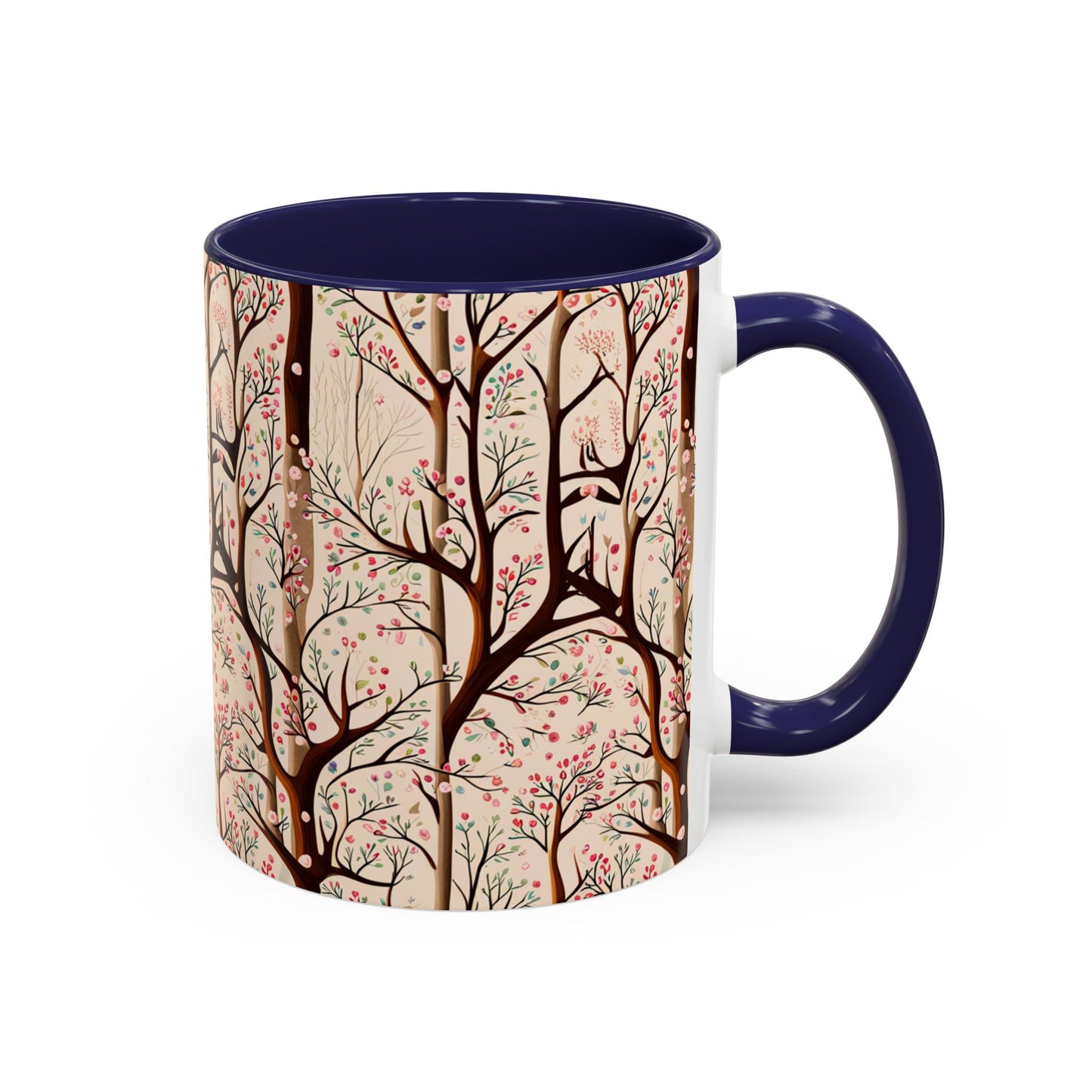 Delicate Blossom Trees Coffee Mug, 11oz