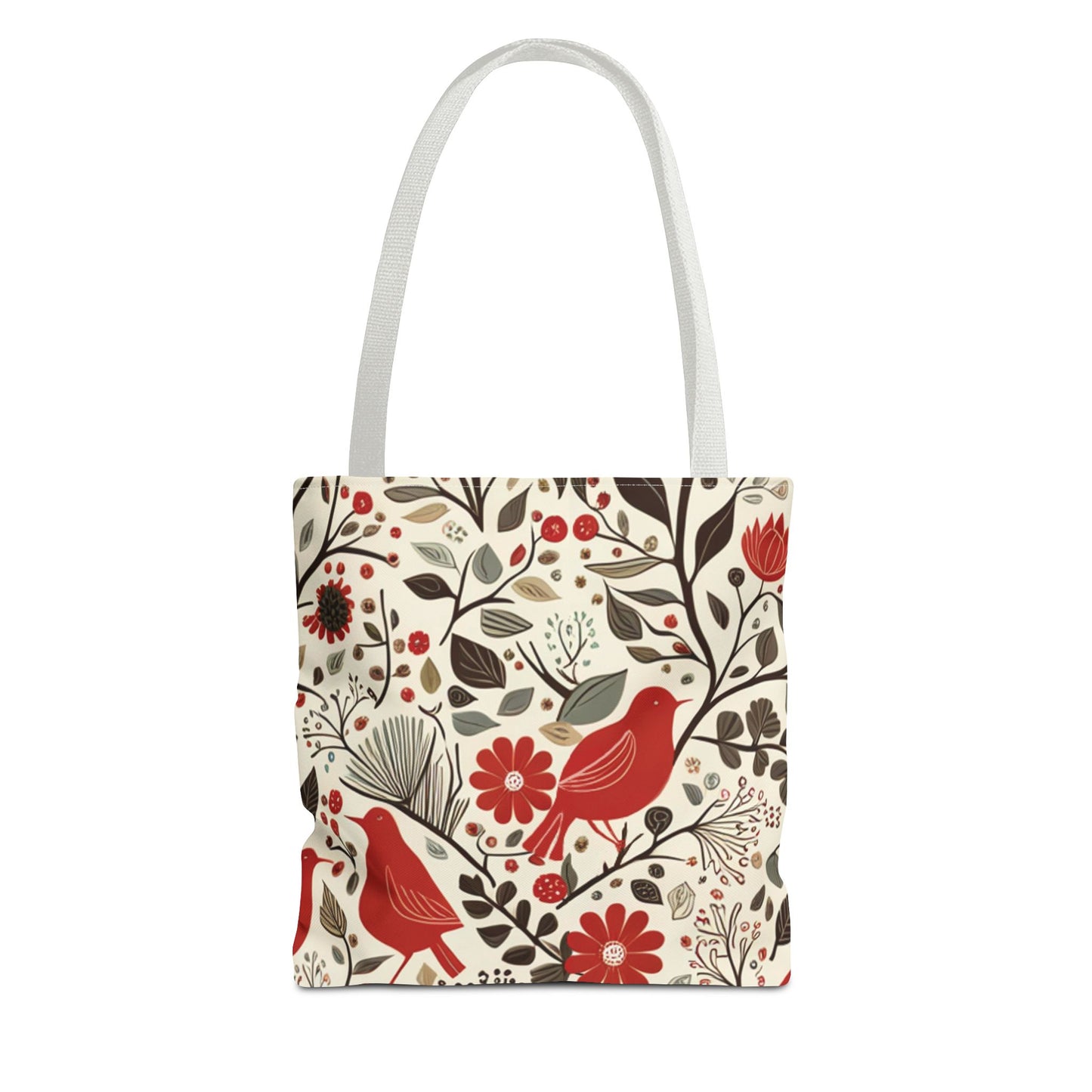 Little Red Birds Tote Bag (AOP)