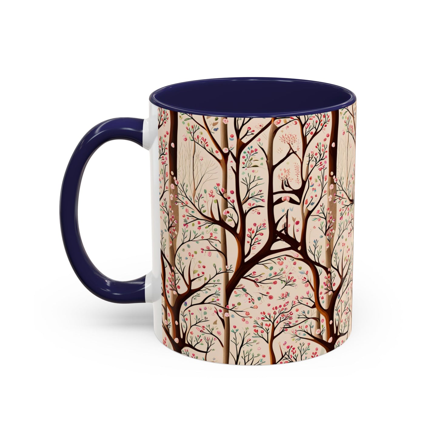 Delicate Blossom Trees Coffee Mug, 11oz