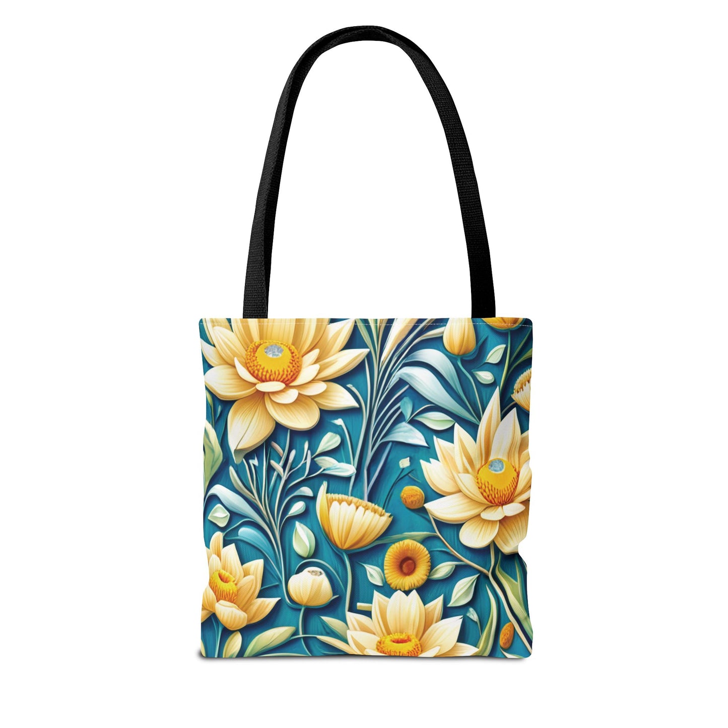 Sunny Blooms Tote Bag (AOP)