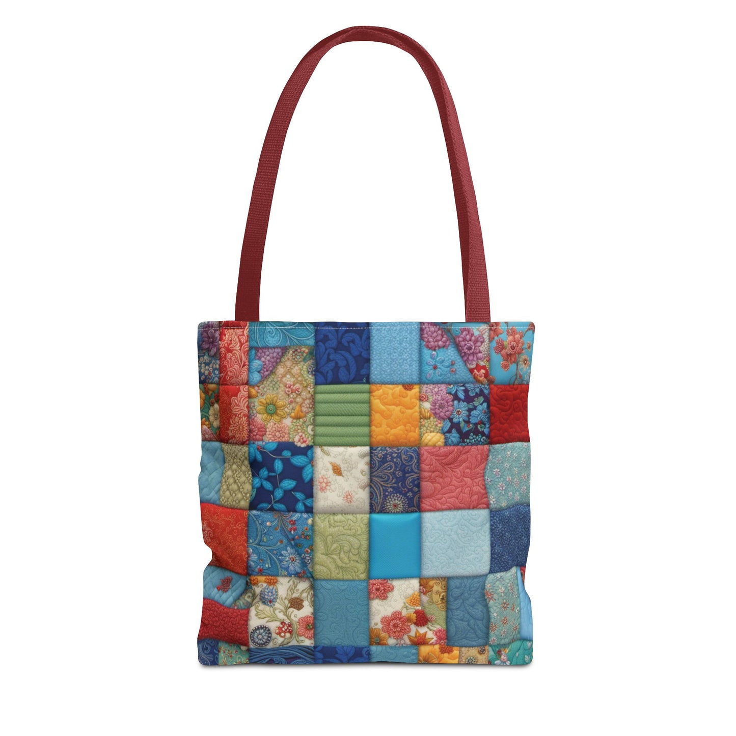 Bright Patchwork Tote Bag (AOP)