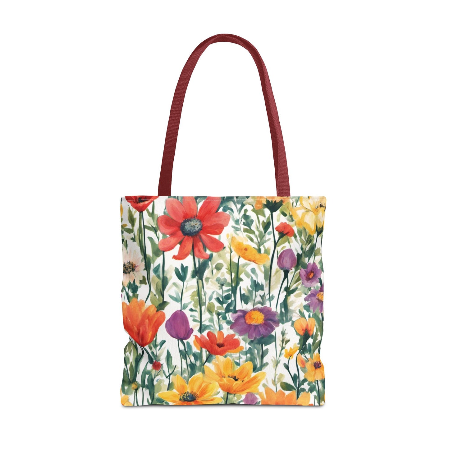 Colourful Wildflowers Tote Bag (AOP)