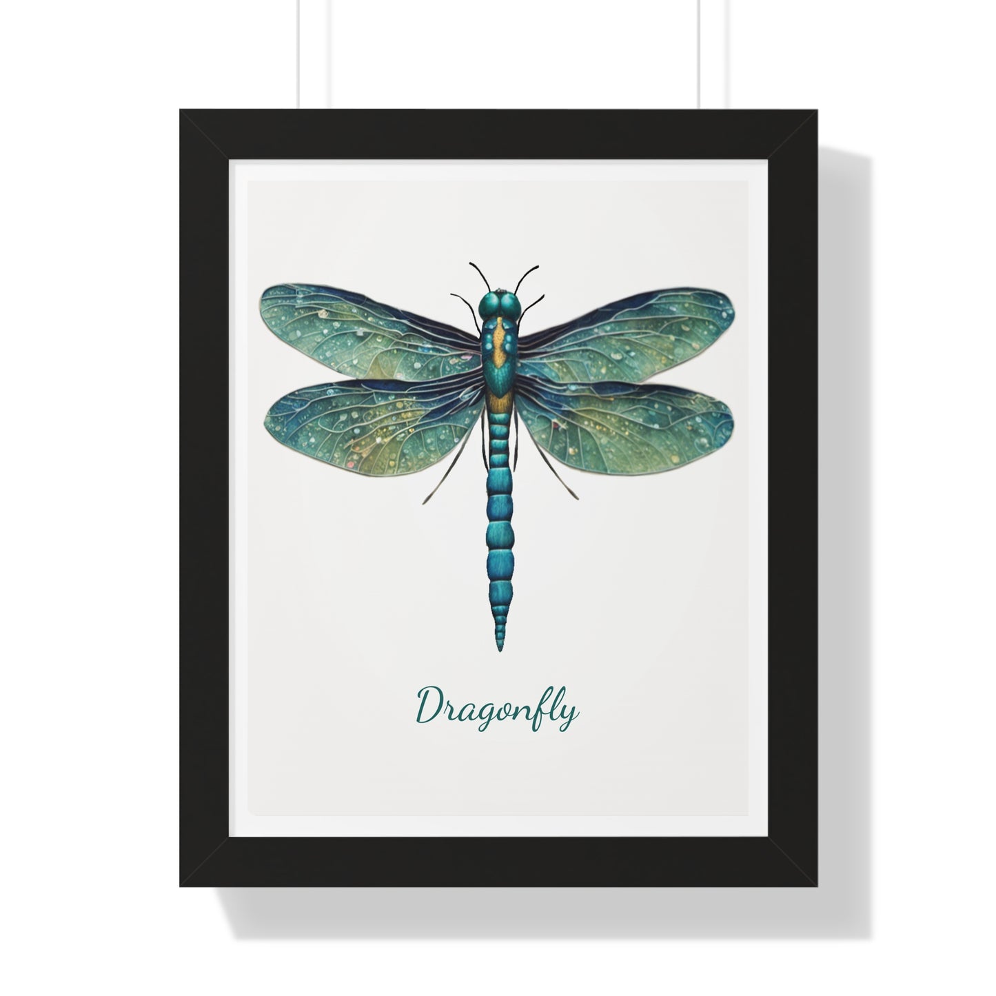 Dragonfly, Framed Vertical Poster