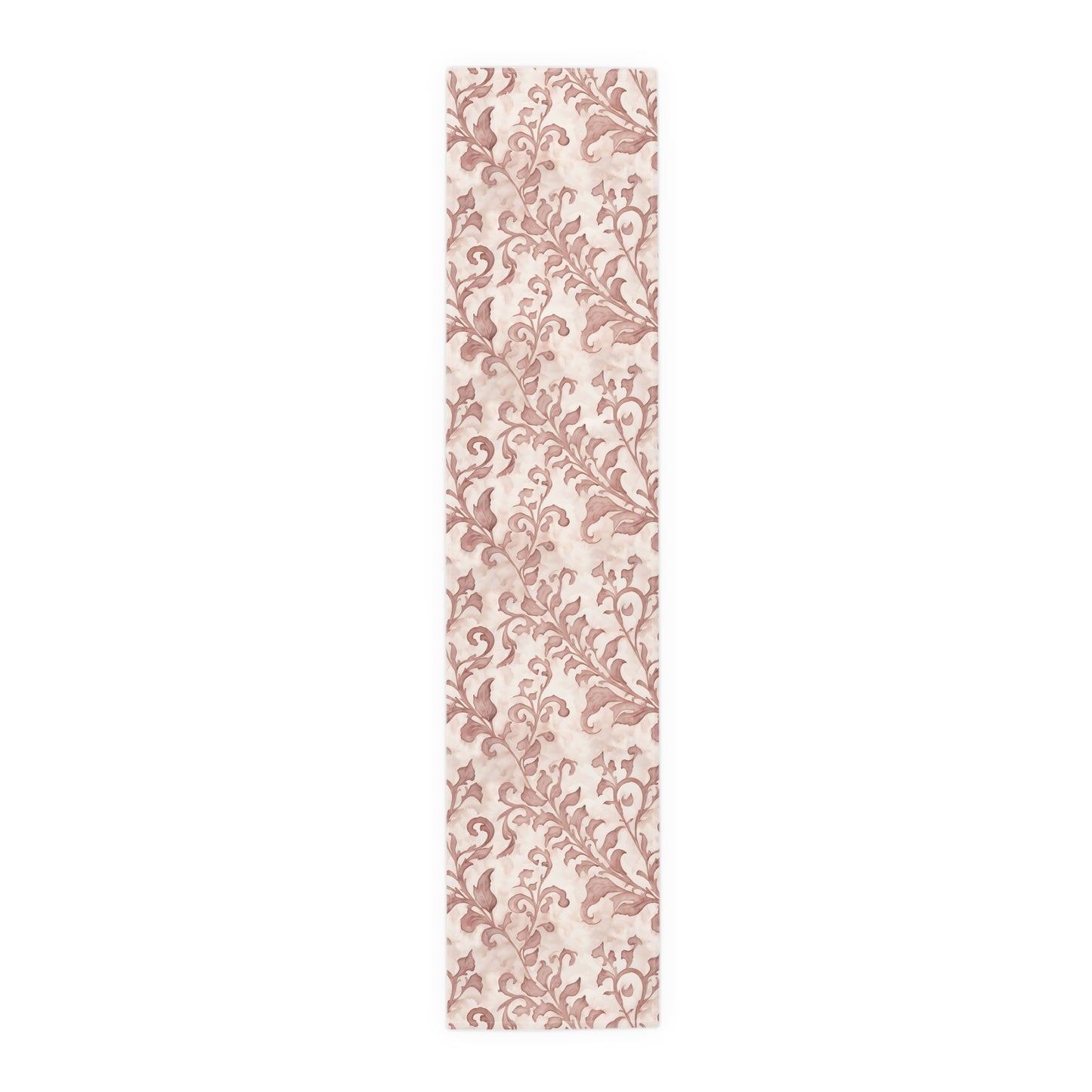 Climbing Pink Leaves, Table Runner (Cotton, Poly)