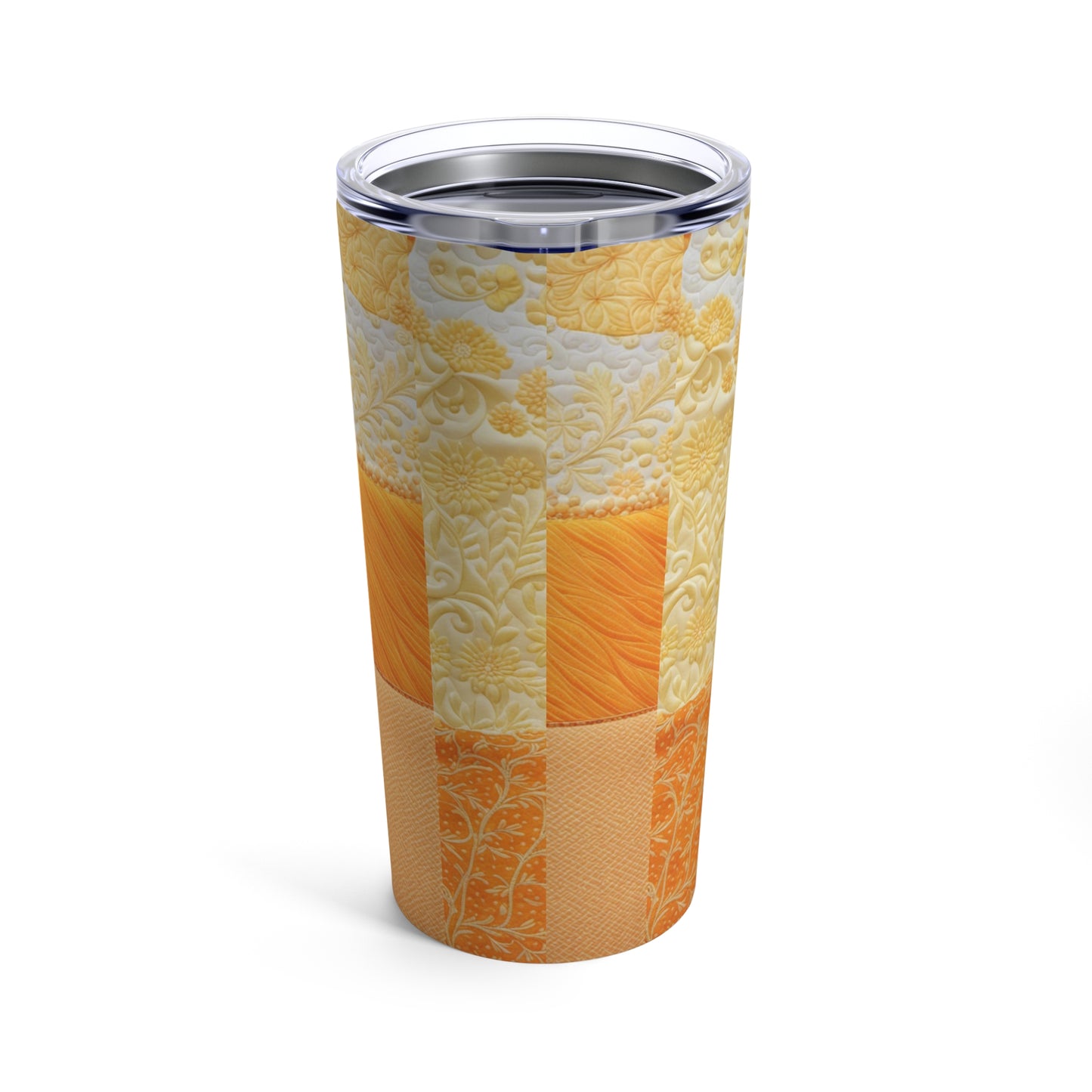 Patchwork in Yellow Tumbler 20oz