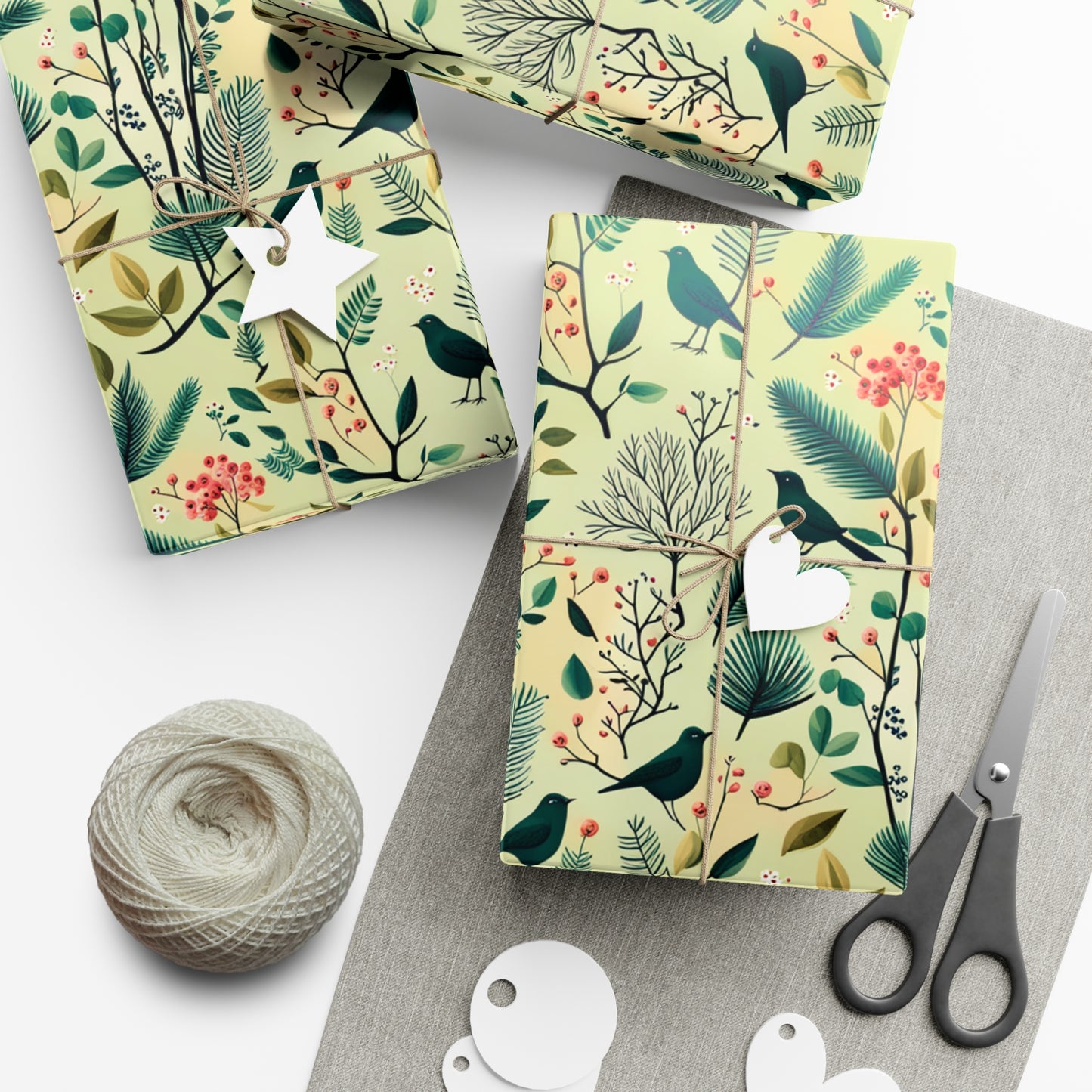 Blackbirds Gift Wrap Papers