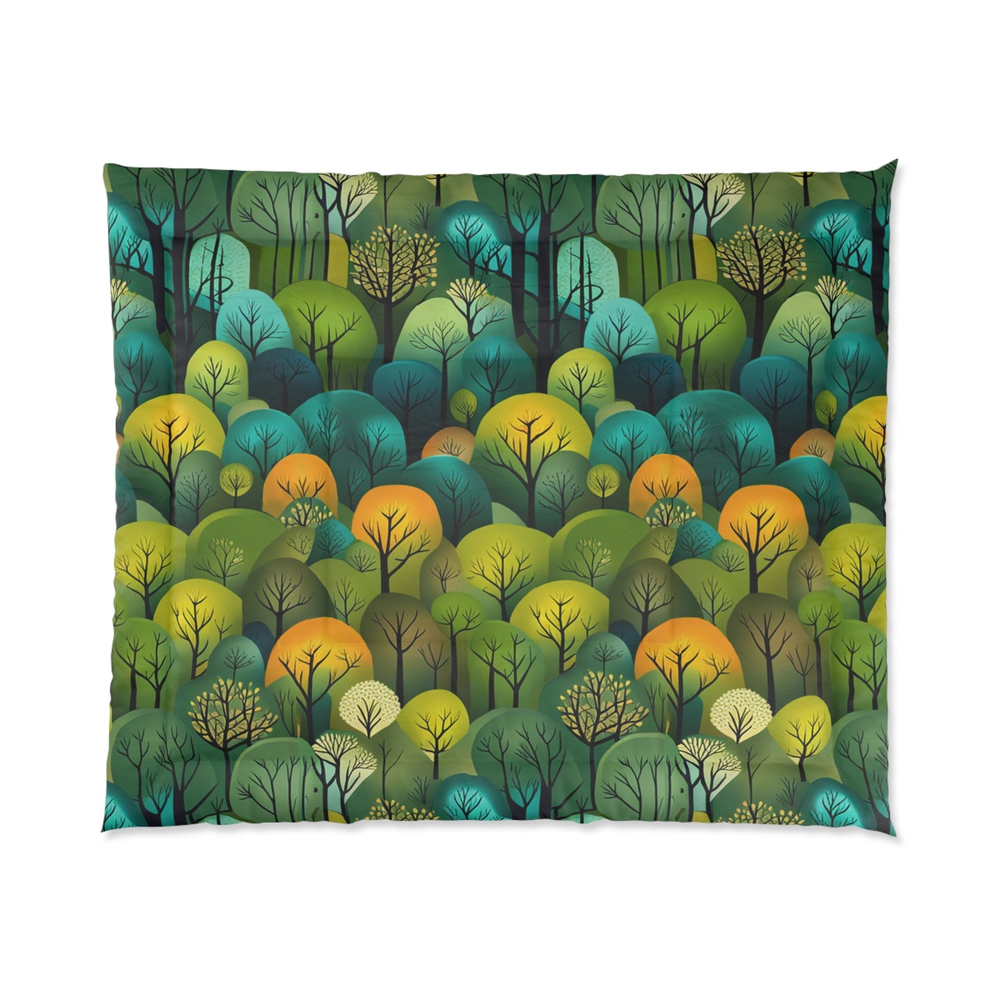 Tree Forest Comforter