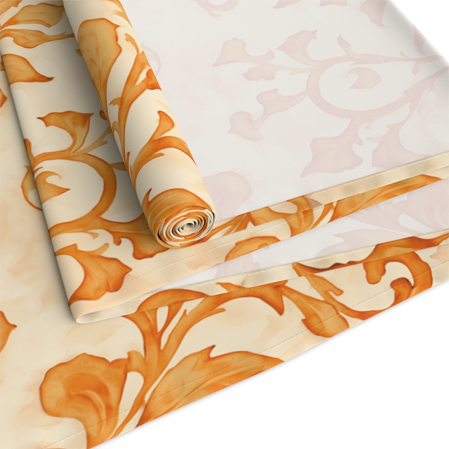 Climbing Yellow Leaves, Table Runner (Cotton, Poly)