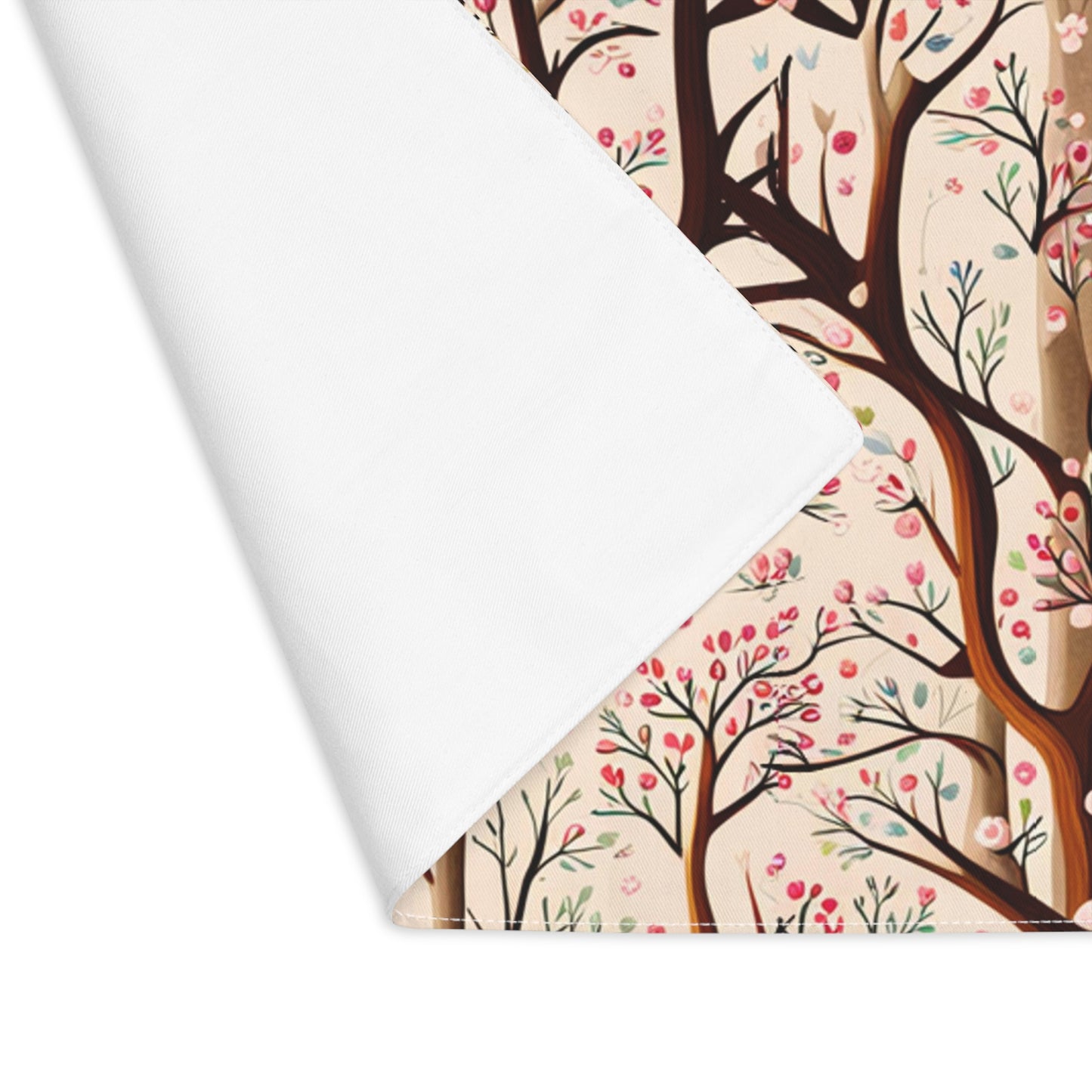 Delicate Blossom Trees Placemat, 1pc