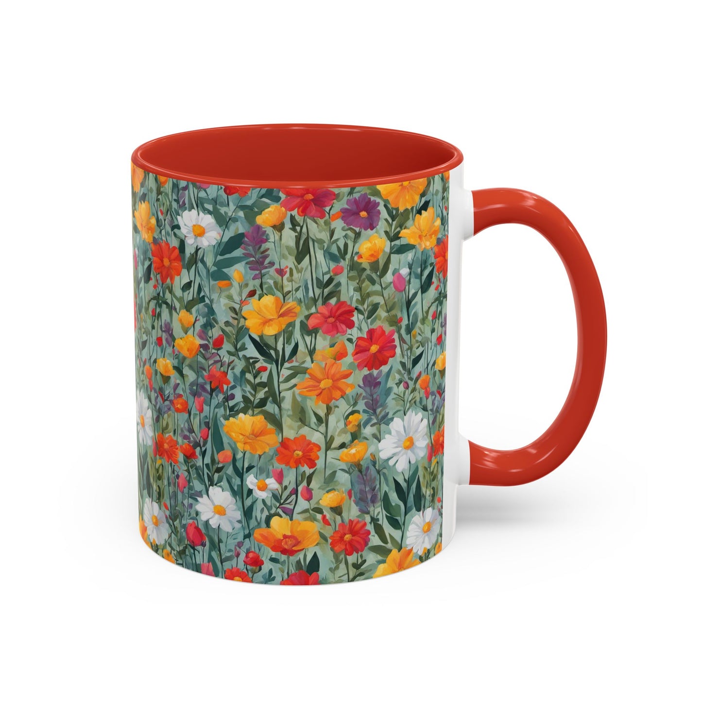 Wildflower Rampage Coffee Mug, 11oz