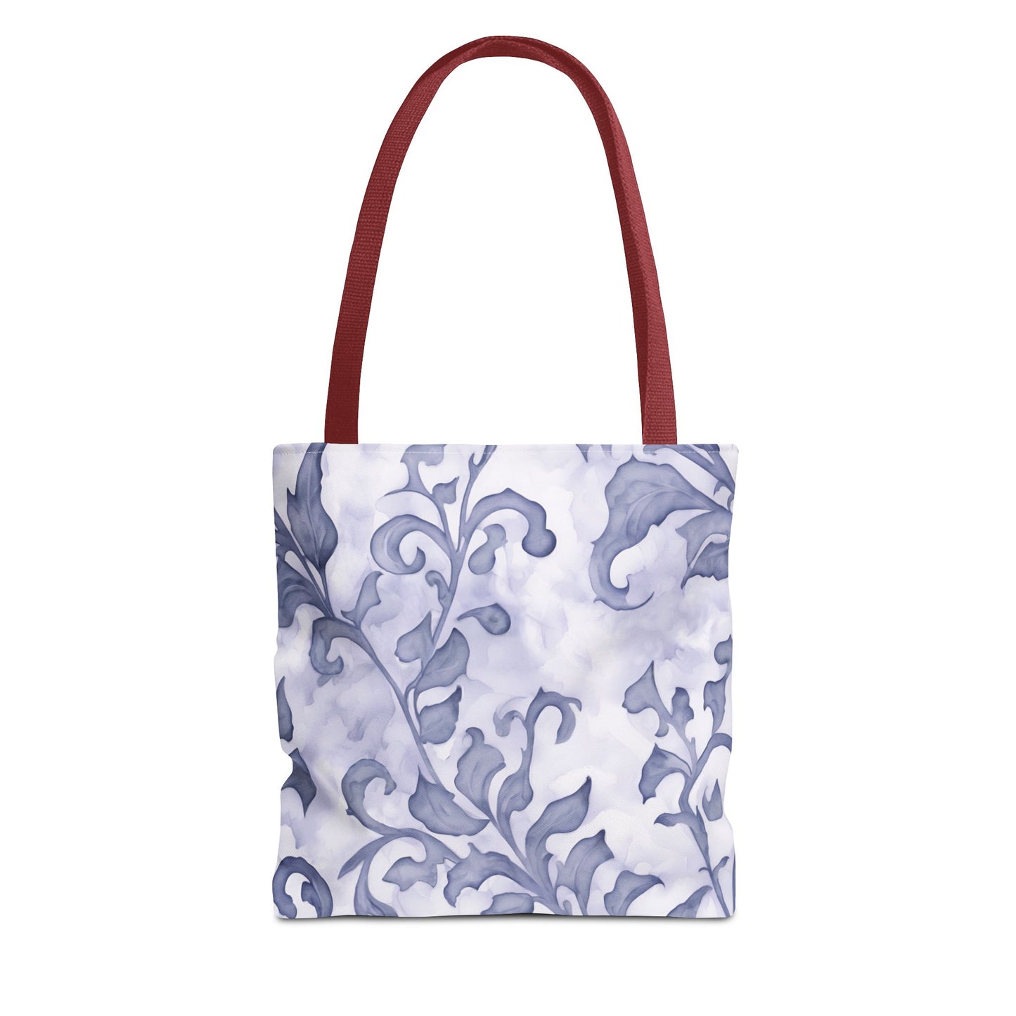 Climbing Blue-Grey Leaves, Tote Bag (AOP)