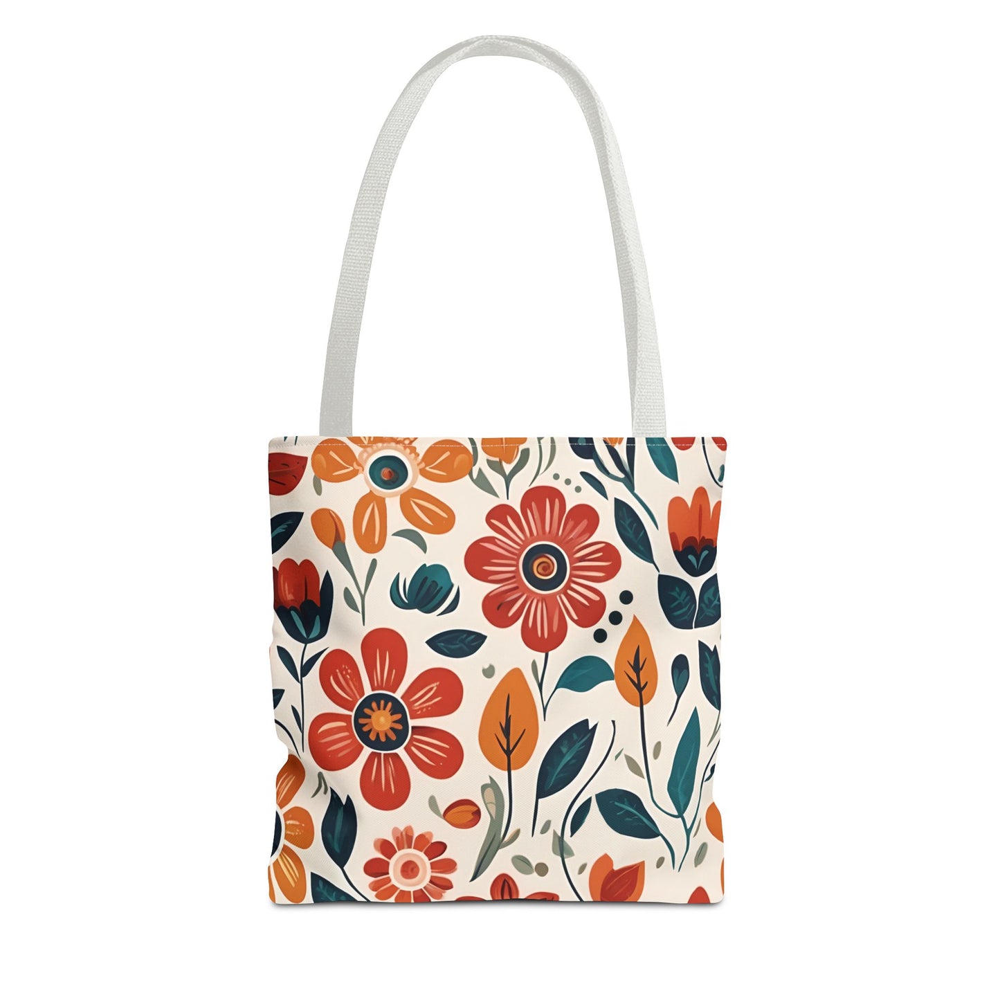 Simple Summer Flowers, Tote Bag (AOP)