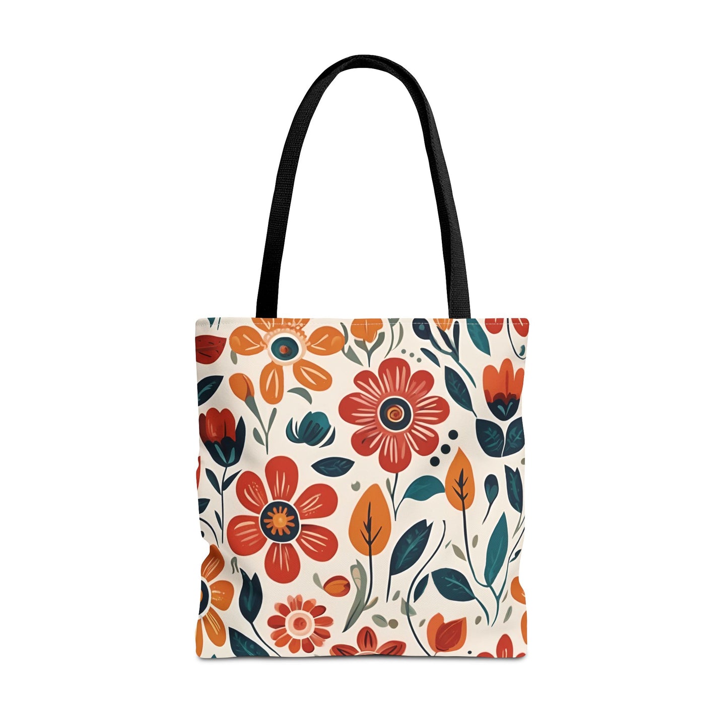 Simple Summer Flowers, Tote Bag (AOP)