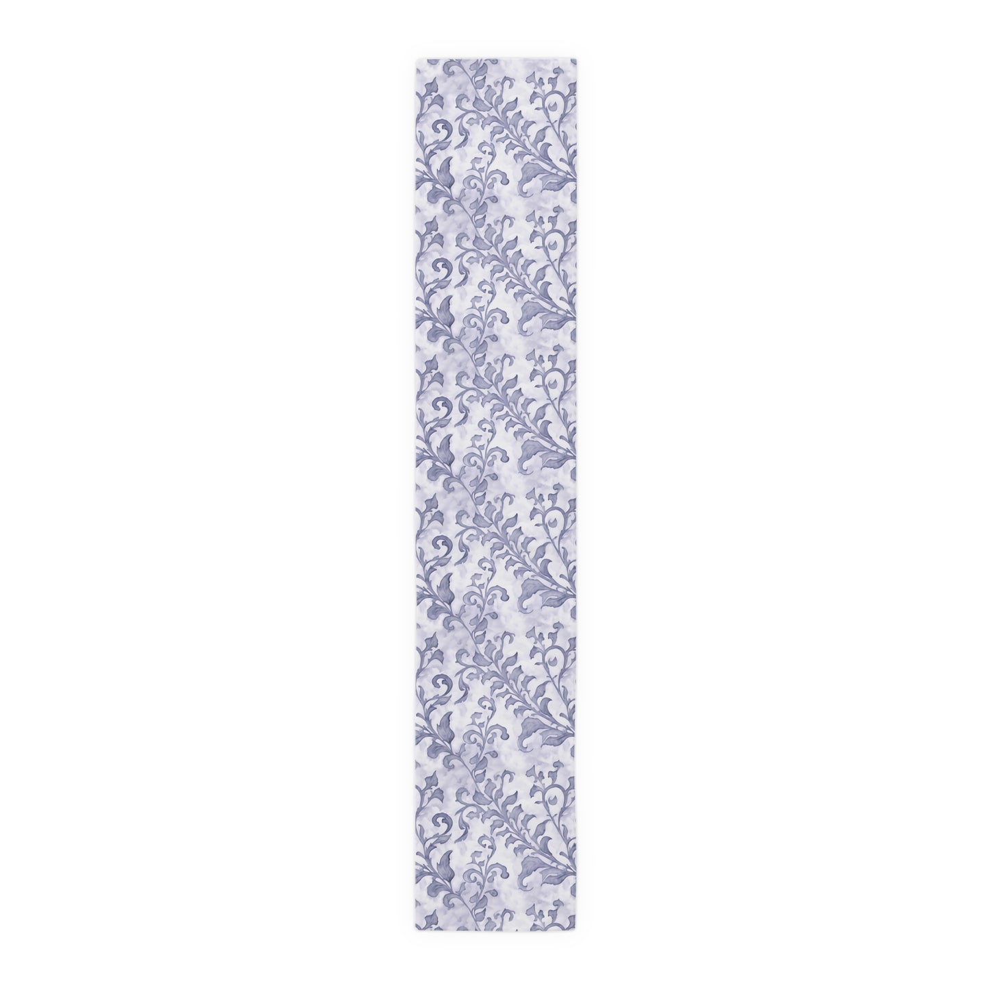 Climbing Blue Leaves, Table Runner (Cotton, Poly)