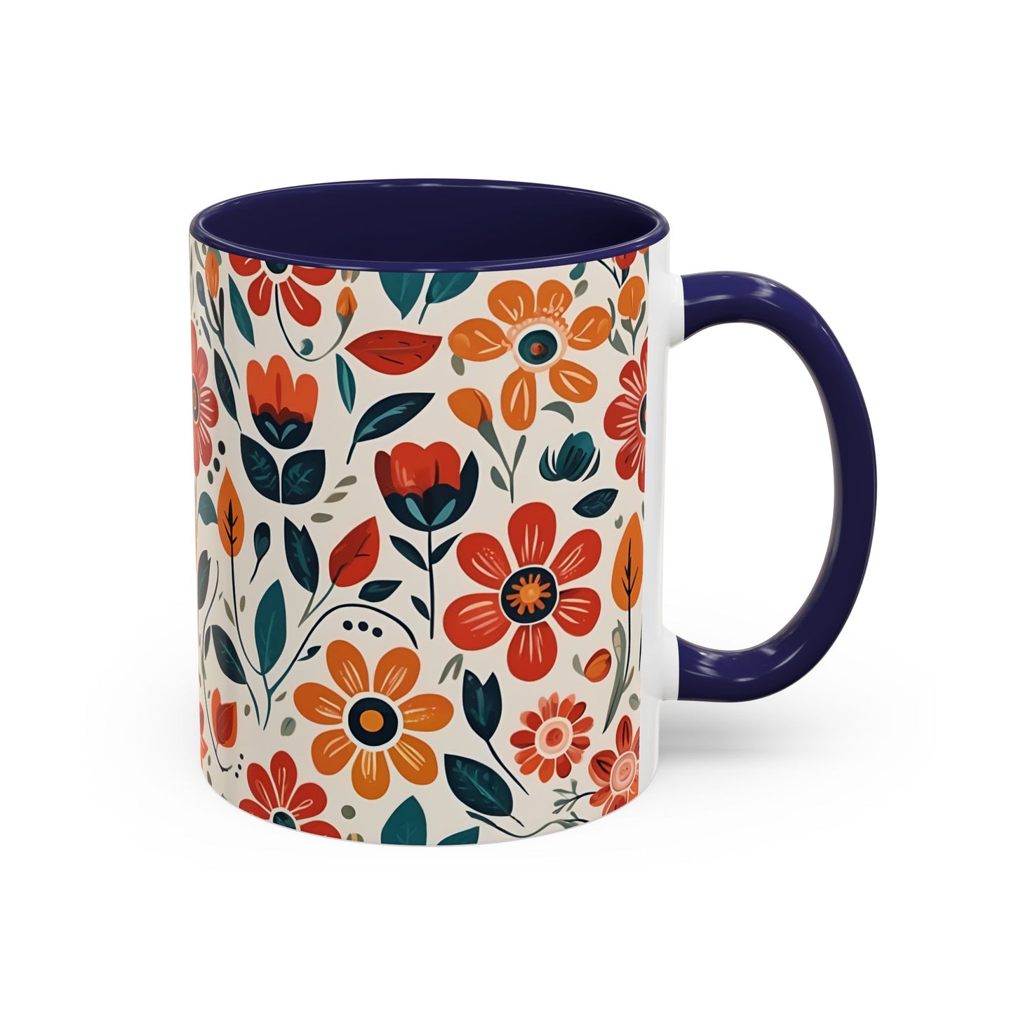 Simple Summer Flowers, Coffee Mug, 11oz