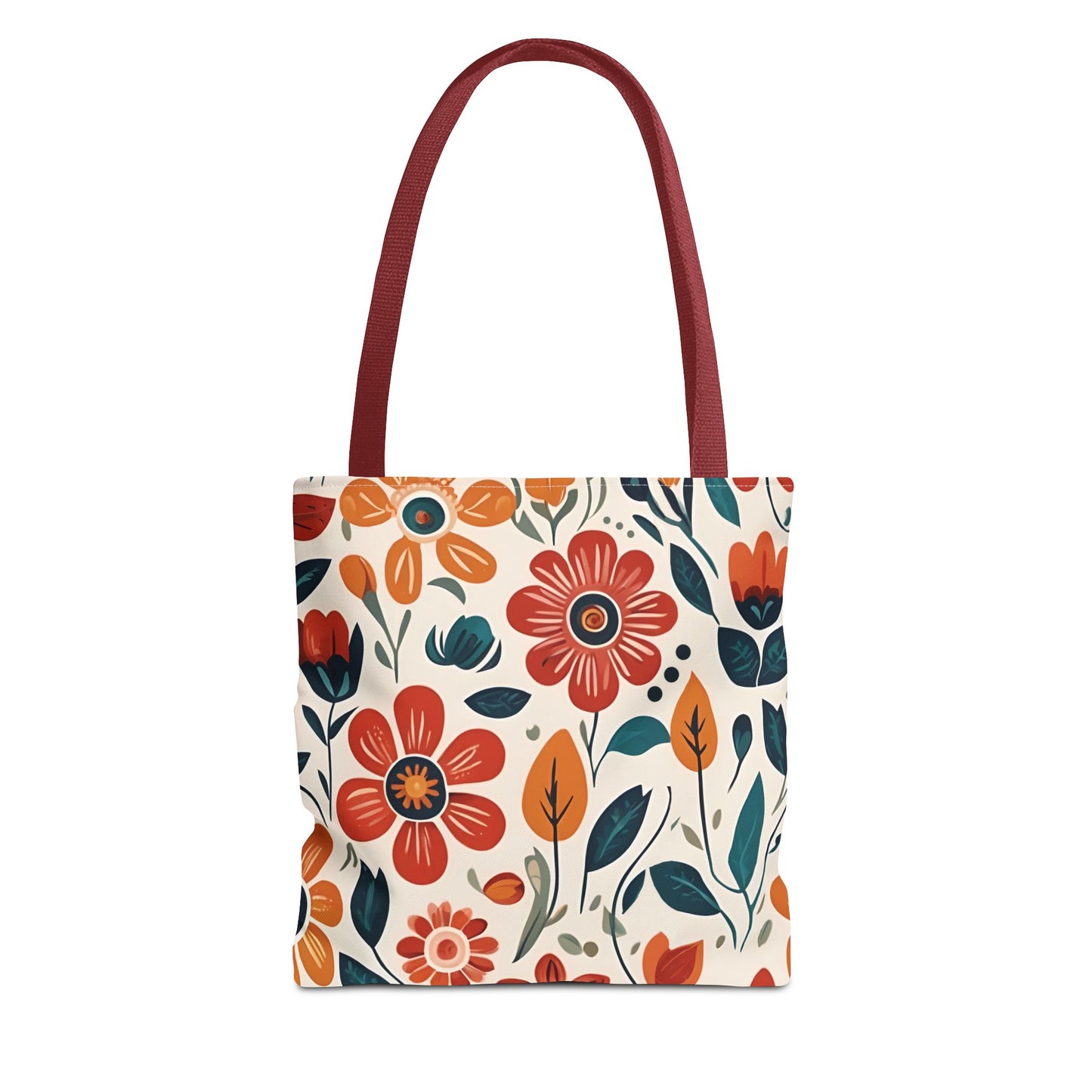 Simple Summer Flowers, Tote Bag (AOP)