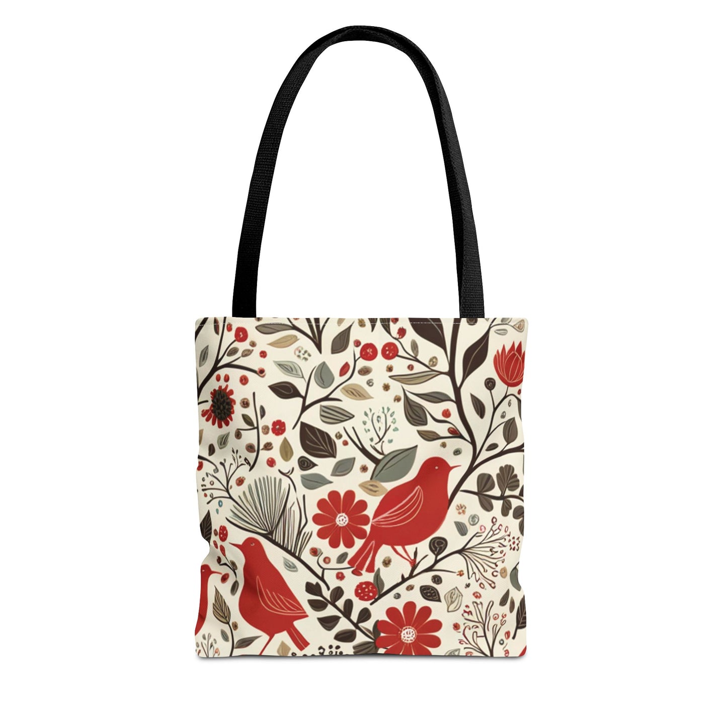 Little Red Birds Tote Bag (AOP)