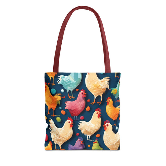 Chicken or Egg Tote Bag (AOP)