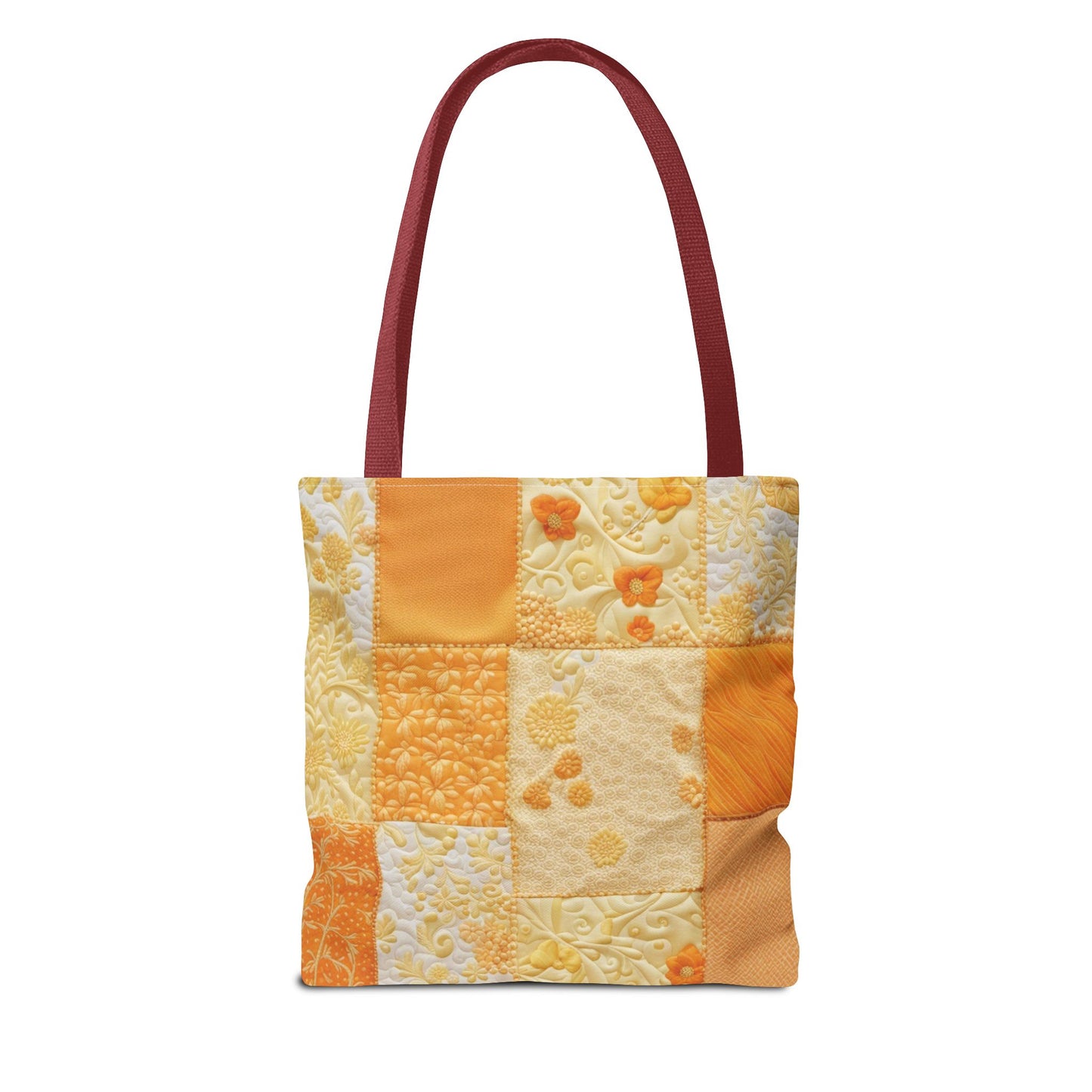 Patchwork in Yellow & Orange Tote Bag (AOP)