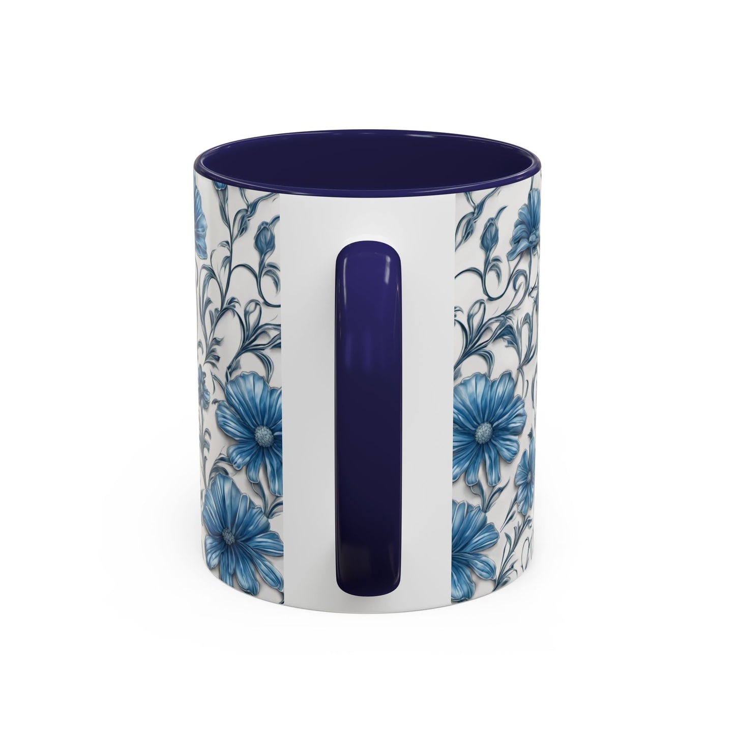 Blue Daisies Coffee Mug, 11oz