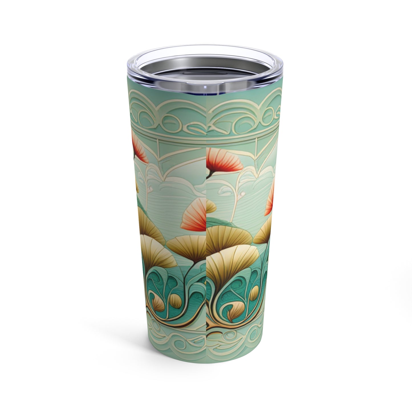 Pastel Flower Pattern Tumbler 20oz