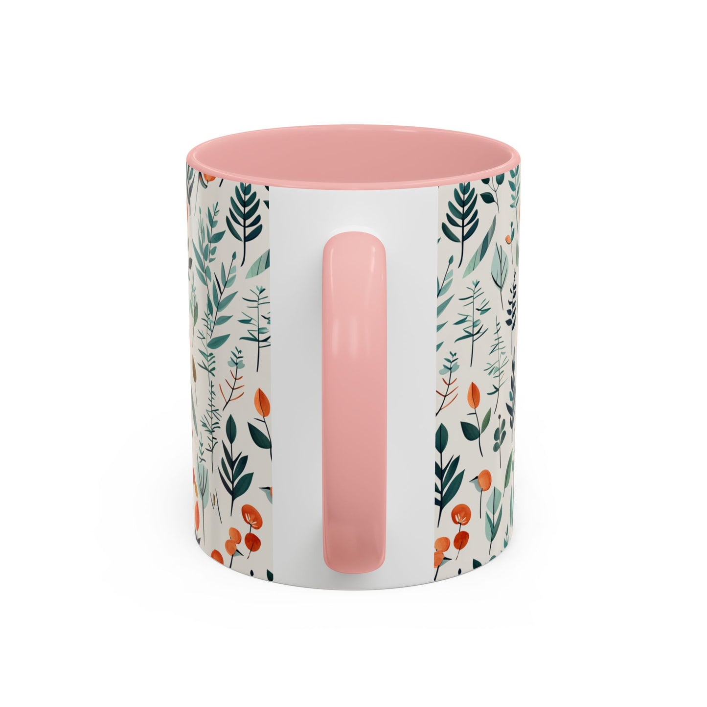 Simple Flora Accent Coffee Mug, 11oz