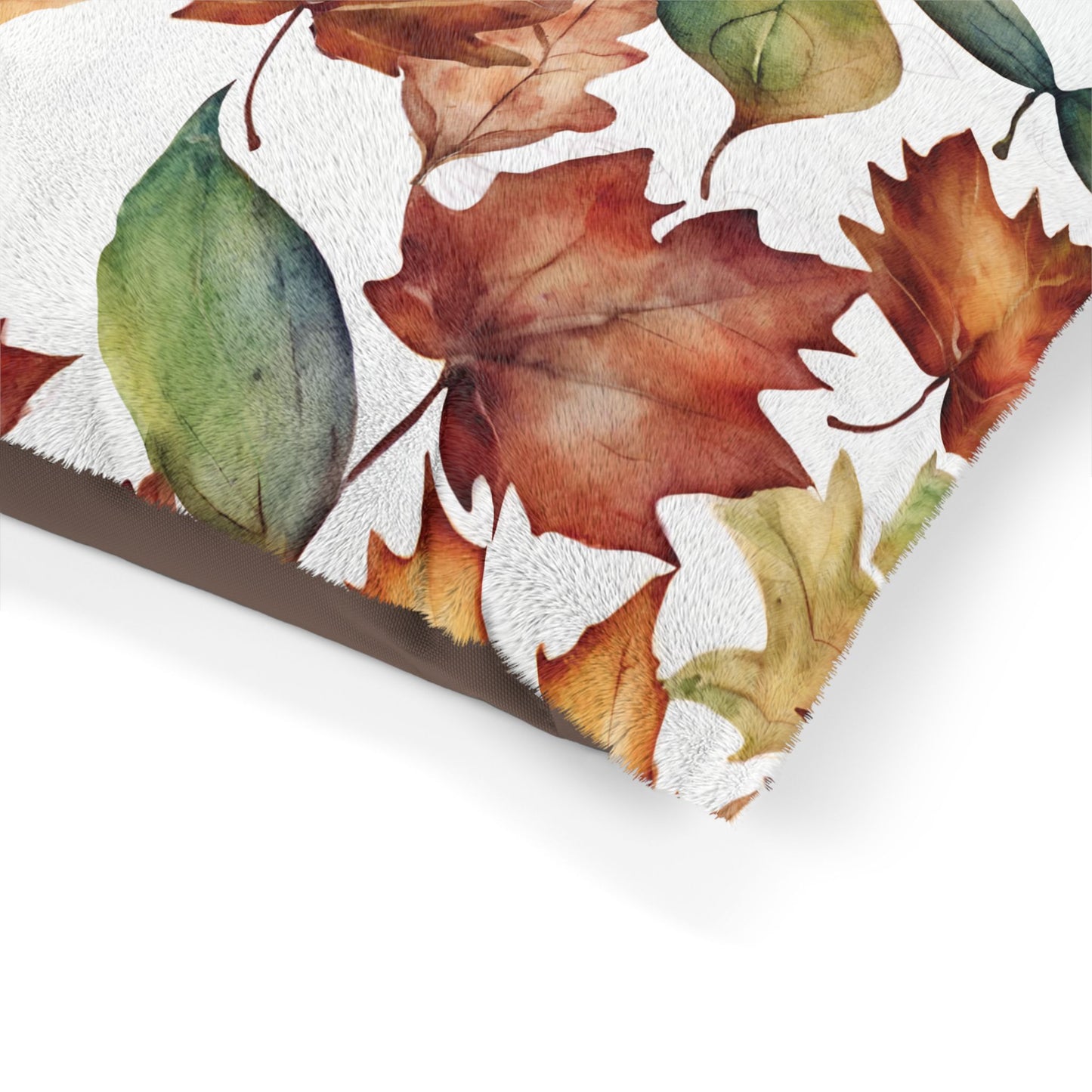 Autumn Leaves Puppy Mattress, Pet Bed.