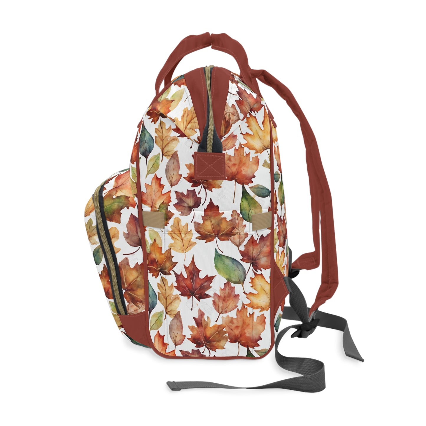 Autumn Leaves Multifunctional Diaper Backpack