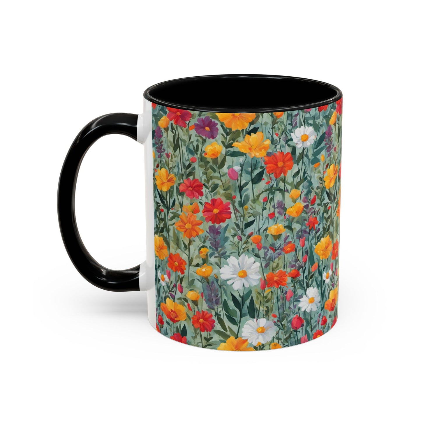 Wildflower Rampage Coffee Mug, 11oz